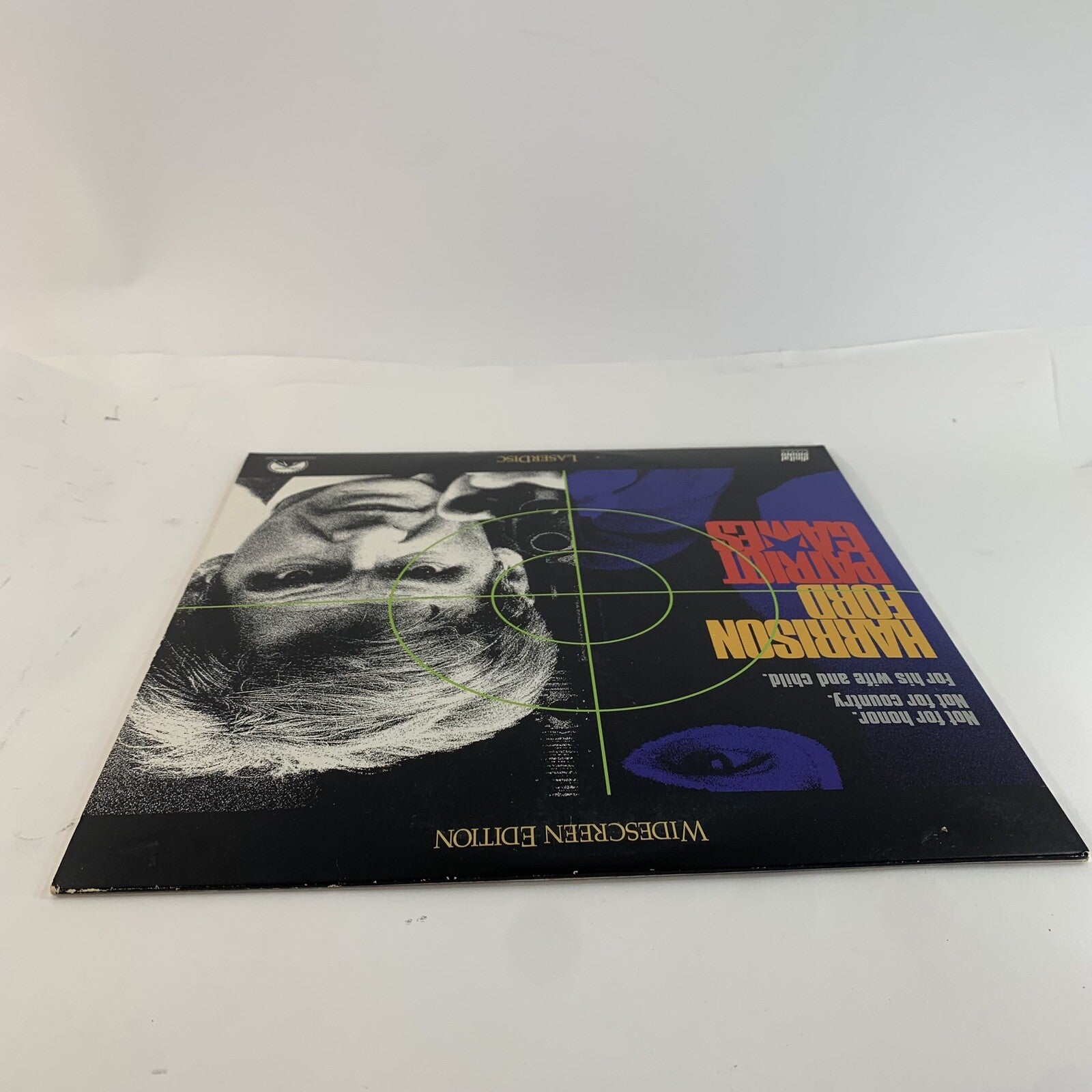 Patriot Games (Laserdisc CLV, 1992) CX Noise Reduction - Tested and Working