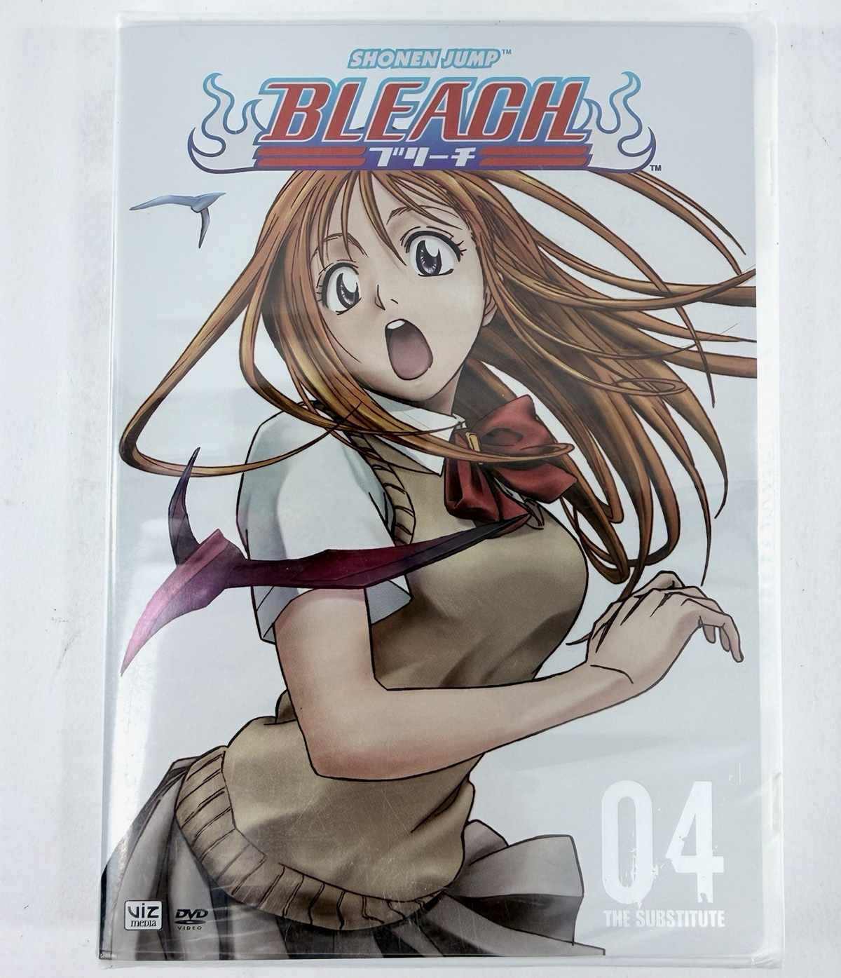 Bleach - Vol. 4 (DVD, 2007, Uncut) Shonen Jump Anime - New, Factory Sealed