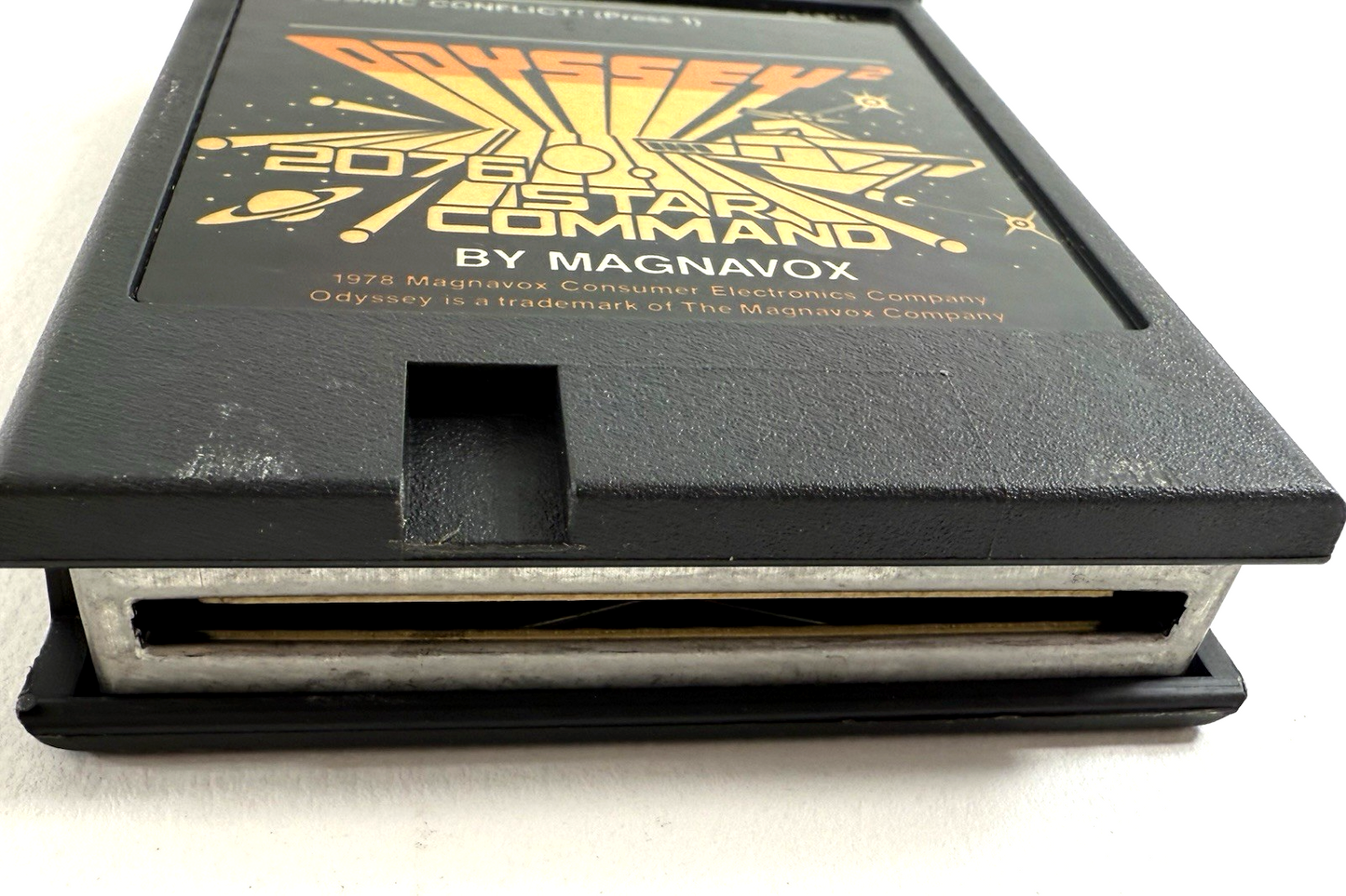 Cosmic Conflict!  (Magnavox Odyssey 2, 1978) Game Case Manual - Tested