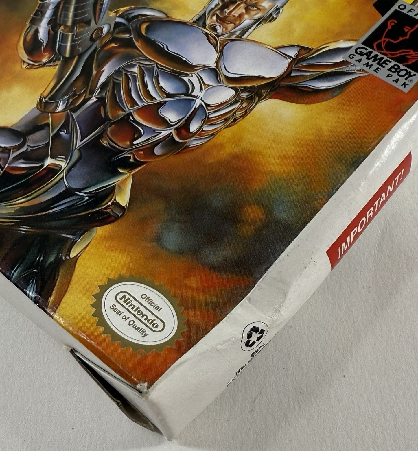 Turrican (Nintendo GameBoy, 1991) Game Box Manual Inserts - Tested and Working