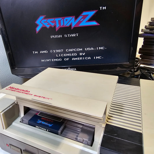 Section Z (Nintendo Entertainment System, 1987) Game Cartridge Only - Tested