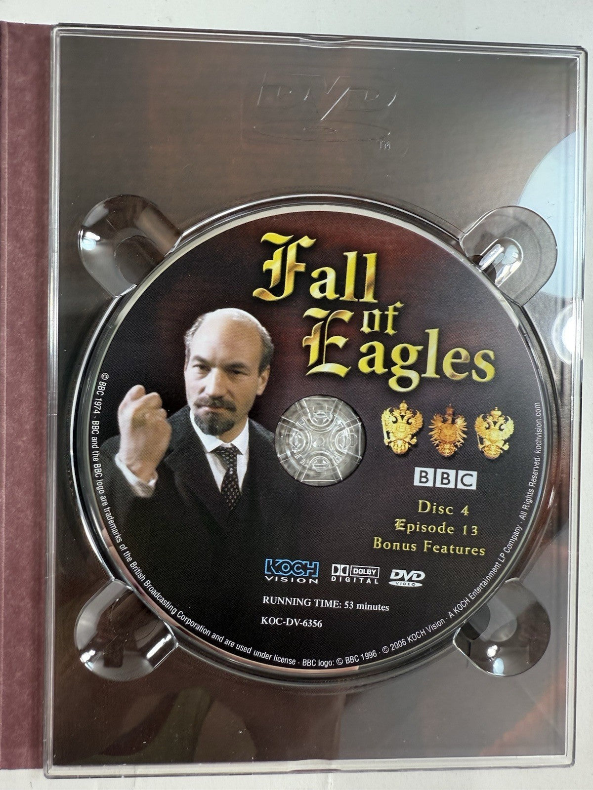 Fall of Eagles (DVD, 2006) Complete 1974 BBC Series 4-Disc Box Set - Tested