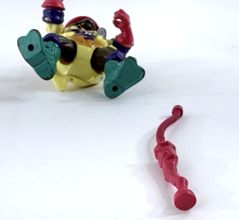 Playmates 1991 Teenage Mutant Ninja Turtles Hose Em Down Don with Hose