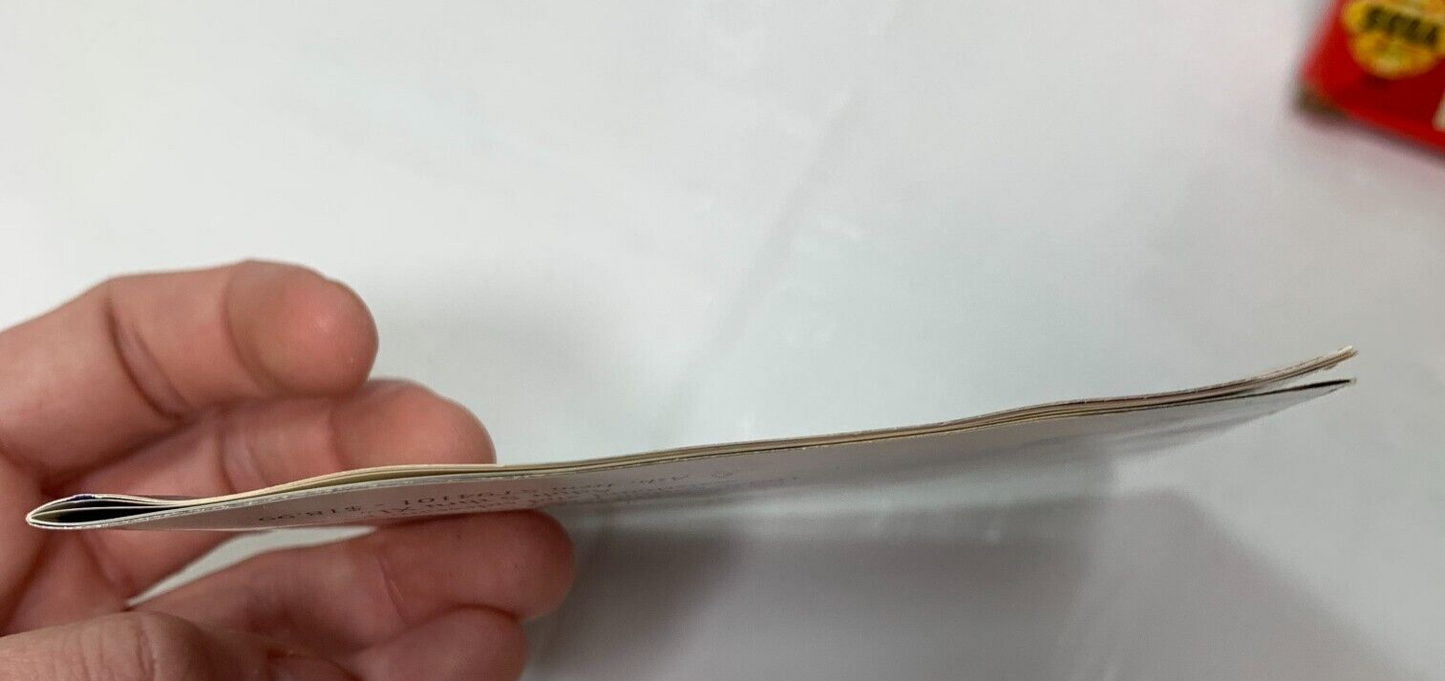 College Football National Championship 2 (Genesis, 1995) Game Box Manual Insert