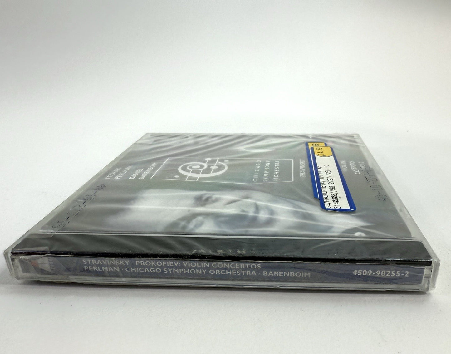 Itzhak Perlman - Stravinsky & Prokofiev Violin Concertos (Teldec CD, 1997) New