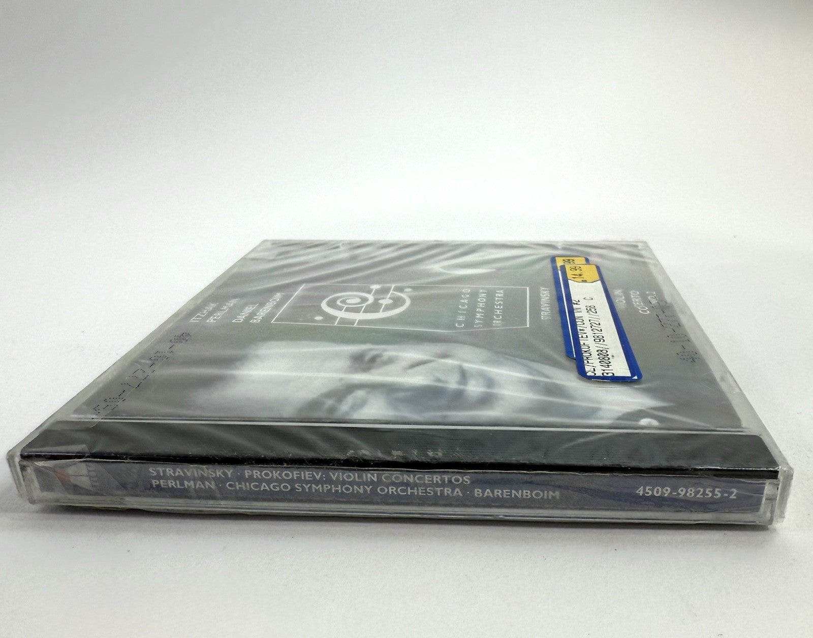 Itzhak Perlman - Stravinsky & Prokofiev Violin Concertos (Teldec CD, 1997) New