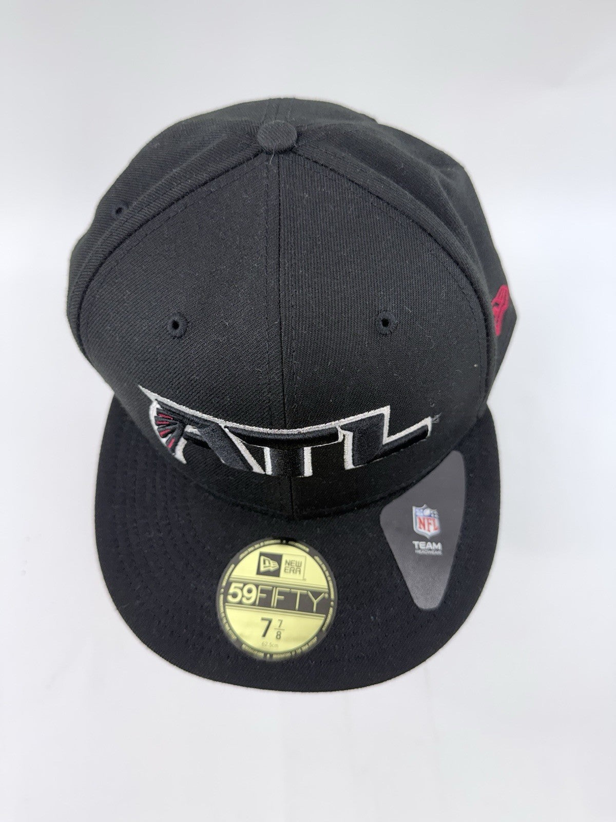 Men's Atlanta Falcons New Era 59Fifty 7 7/8 Black Fitted Hat - New
