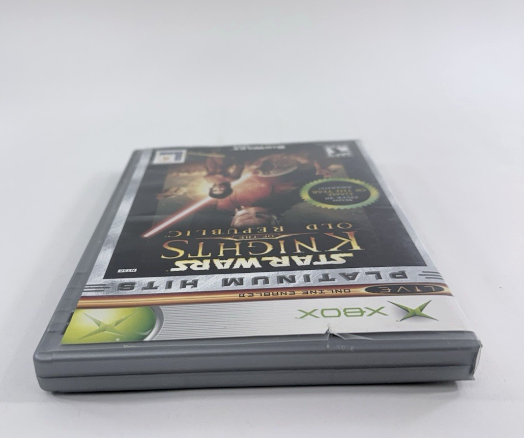 Star Wars Knights of the Old Republic (Xbox, 2004) Game, Case & Manual - Tested