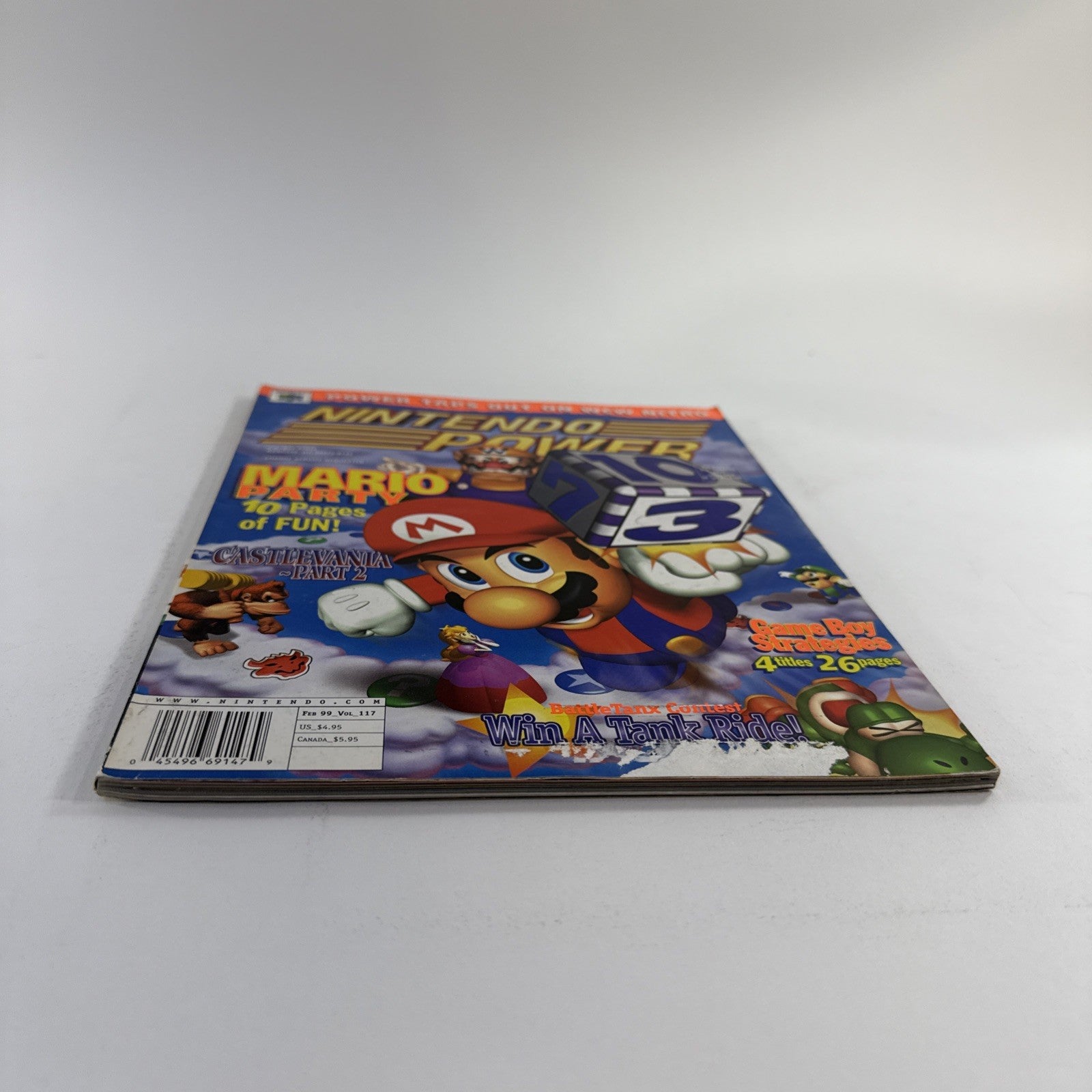 Nintendo Power Magazine Vol 117 Feb 1999 with Rampage 2 Poster and Inserts
