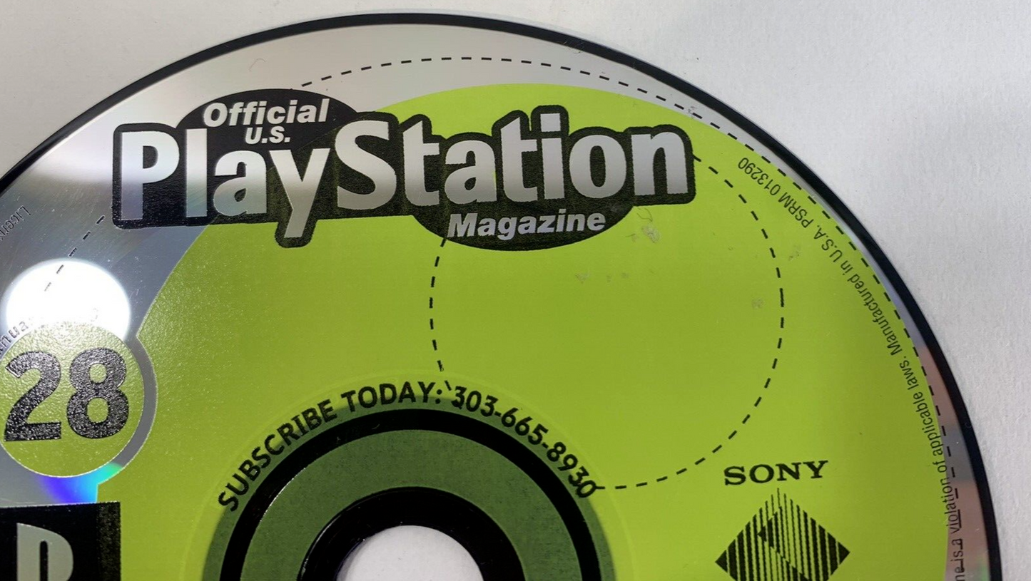 PlayStation Magazine Demo Disc #28 January 2000 - Tested And Working