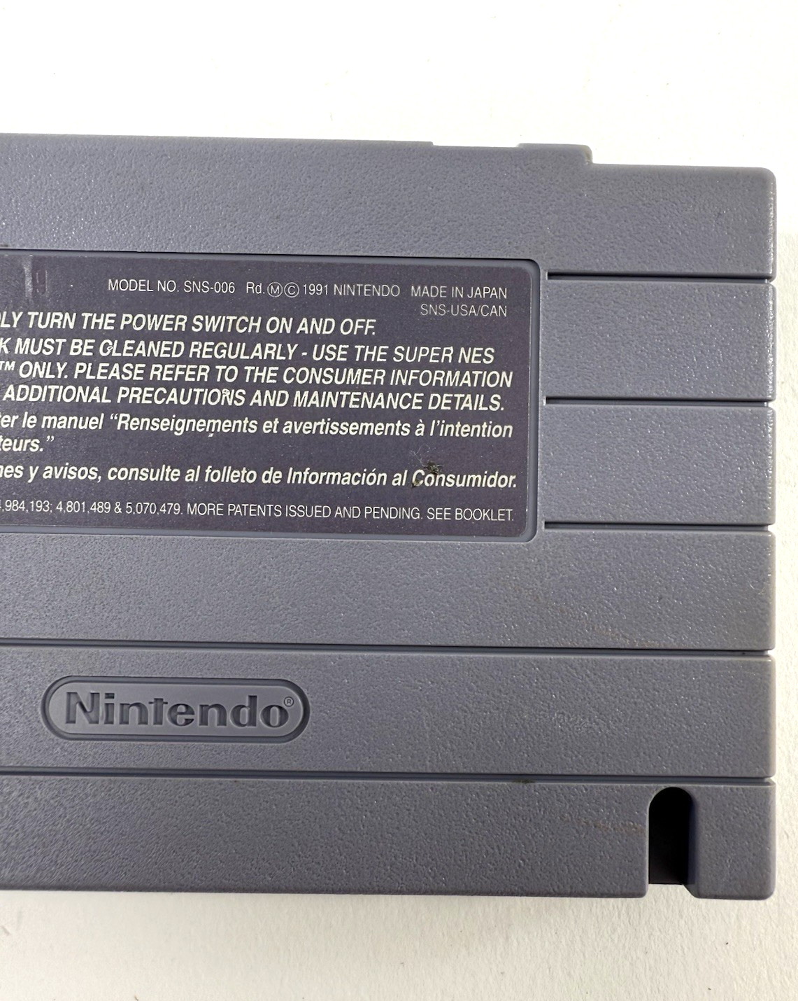 Super Play Action Football (Super Nintendo SNES, 1992) Game Cartridge - Tested