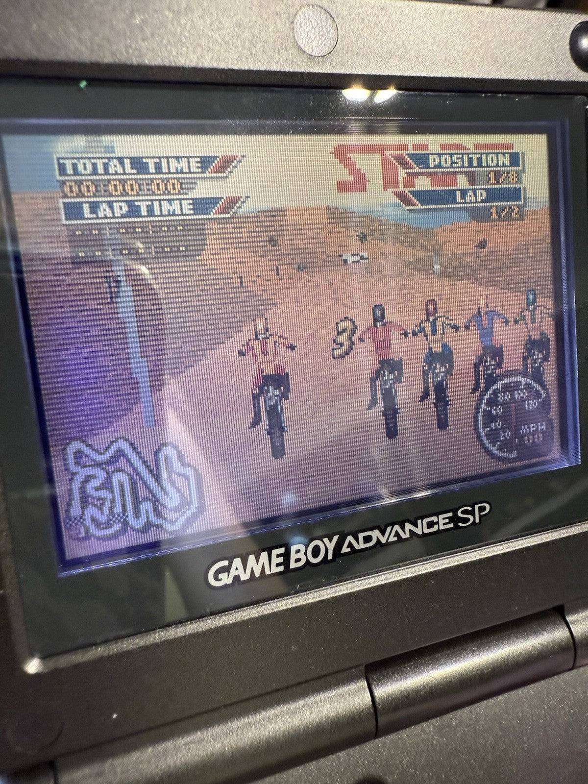 MX 2002 Featuring Ricky Carmichael (GameBoy Advance, 2001) Game Cartridge