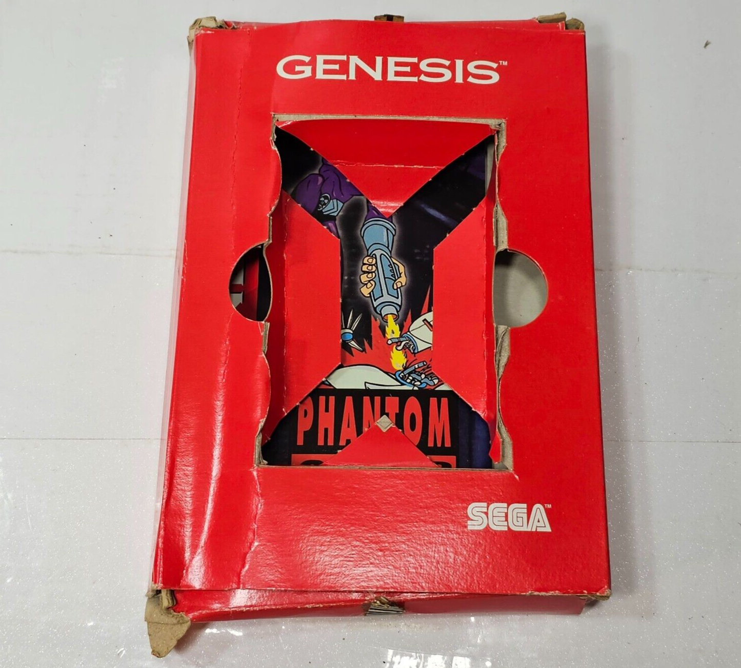 Phantom 2040 (Sega Genesis, 1995) Game, Box, Manual - Tested and Working
