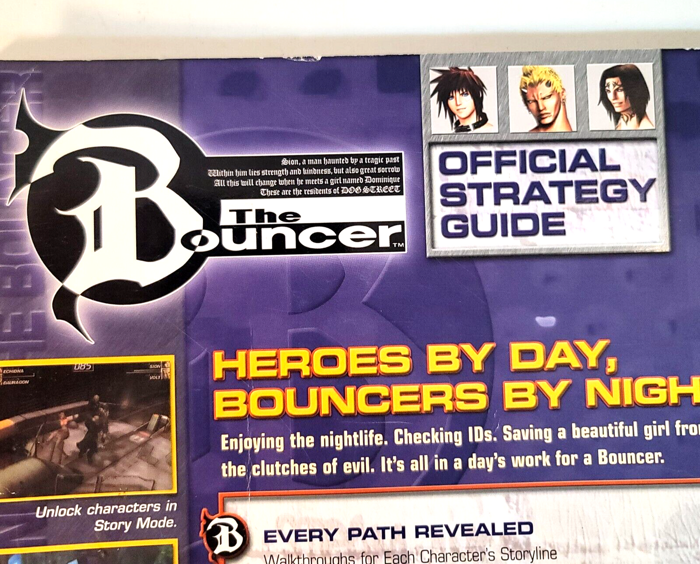 The Bouncer Official Strategy Guide by Dan Birlew (2001, Trade Paperback)