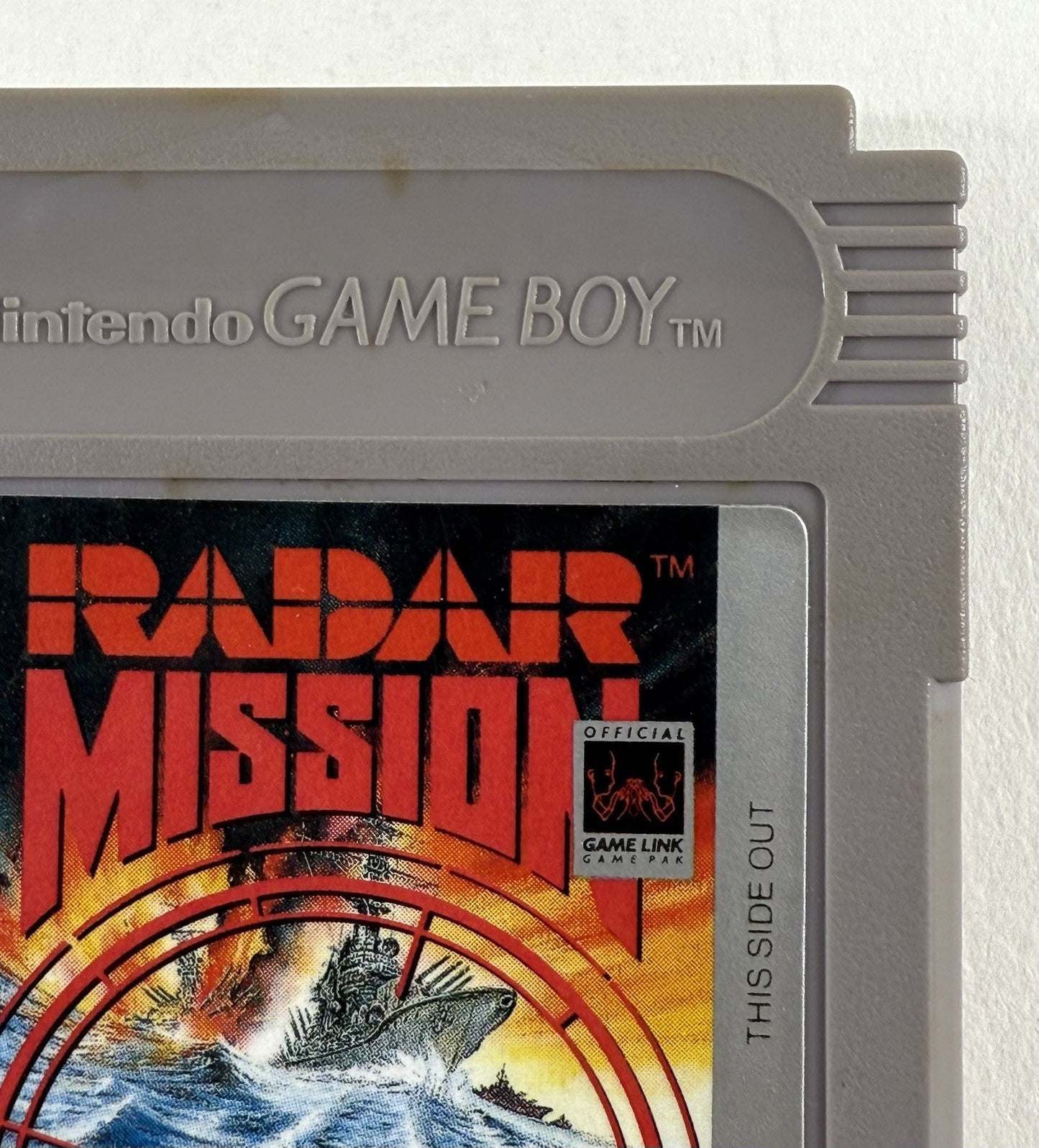Radar Mission (Nintendo GameBoy, 1990) Game Cartridge - Tested