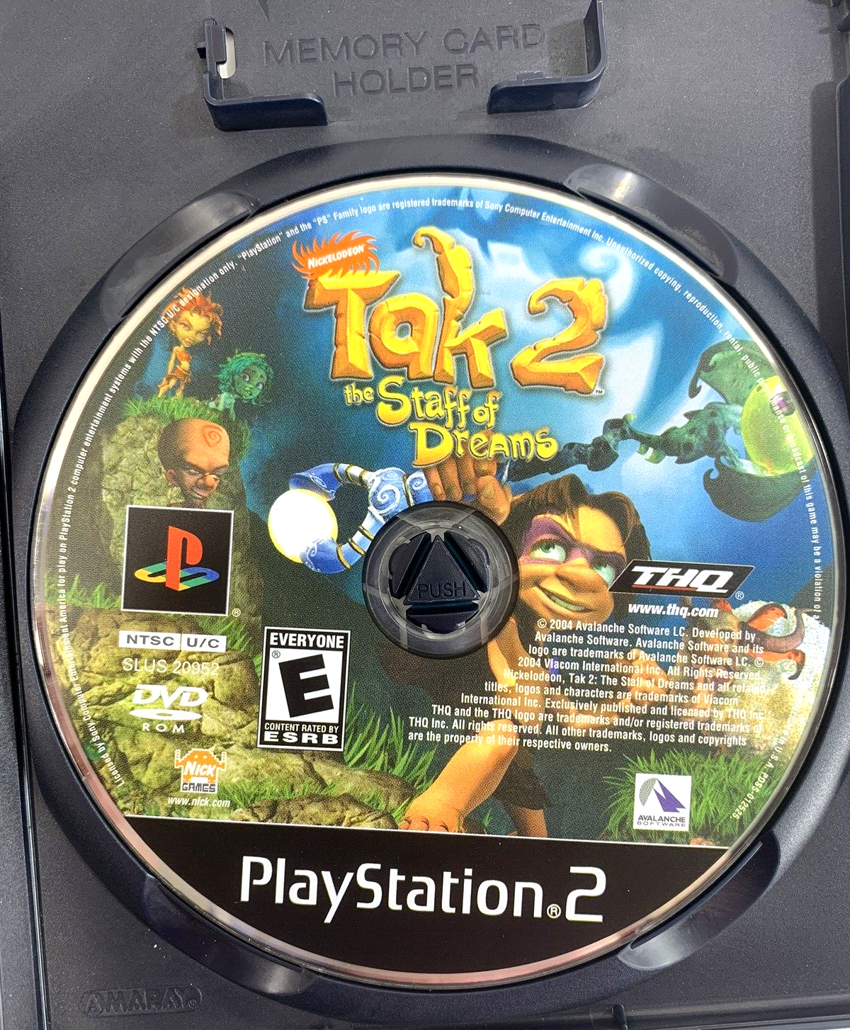 Tak 2: The Staff of Dreams (Sony PlayStation 2, 2004) Game and Case - Tested