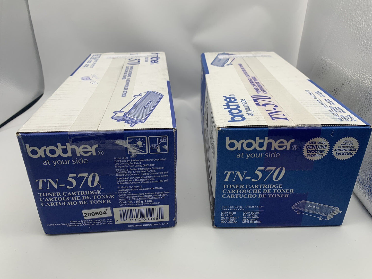 Brother TN-570 Black High Yield Toner Cartridge Factory Refilled