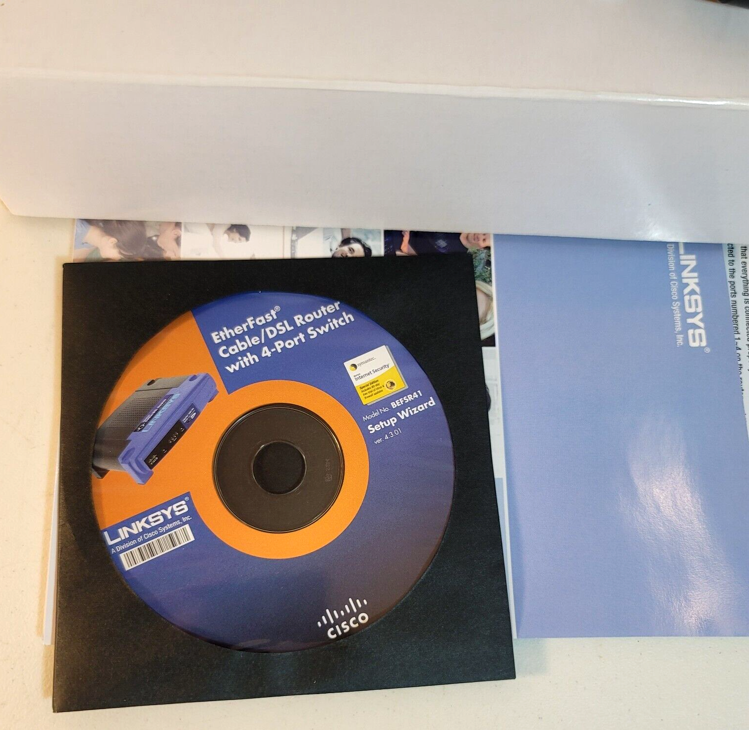 Linksys BEFSR41 4-Port 10/100 Wired Router (BEFSR41 v4)