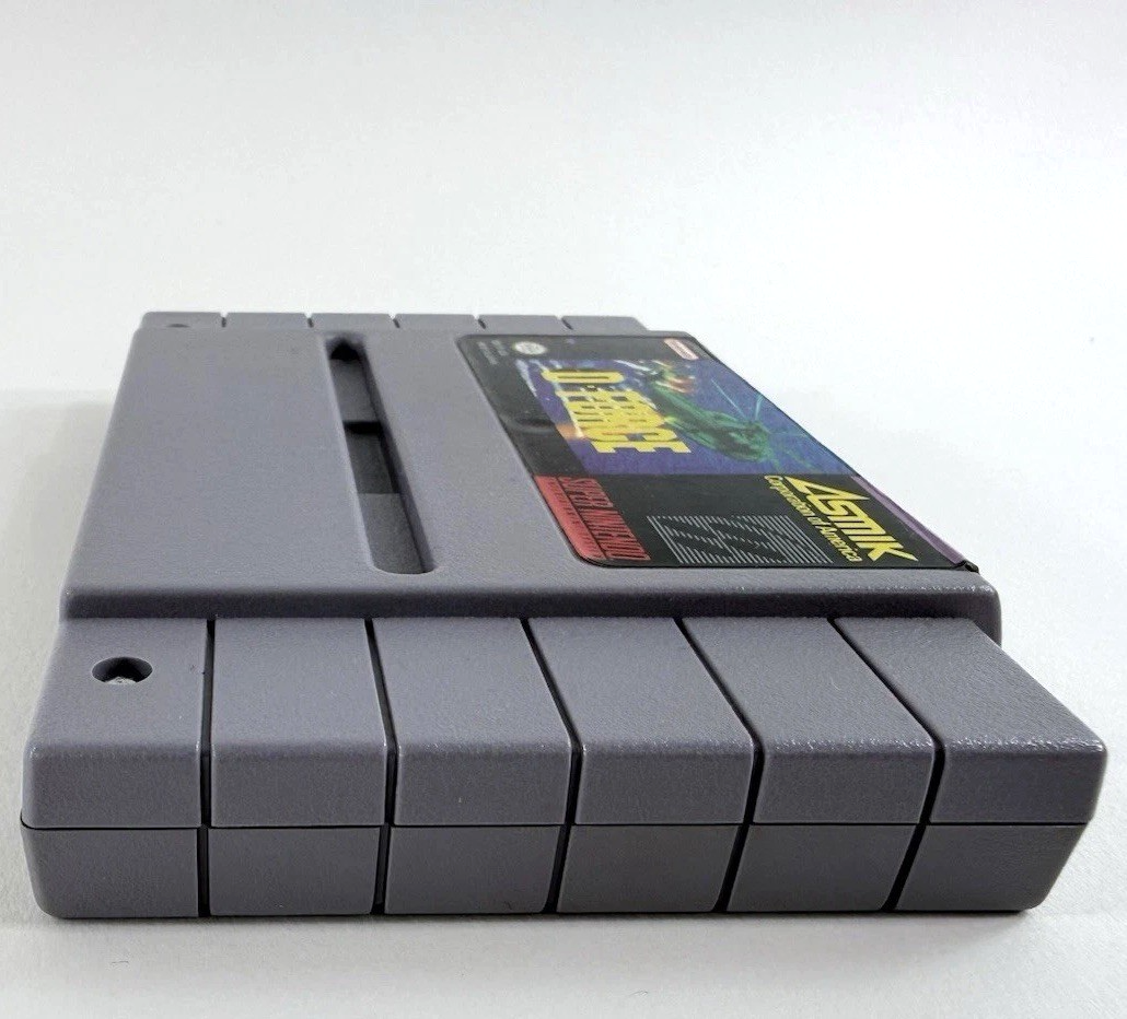 D-Force (Super Nintendo, 1991) Game Cartridge - Tested and Working