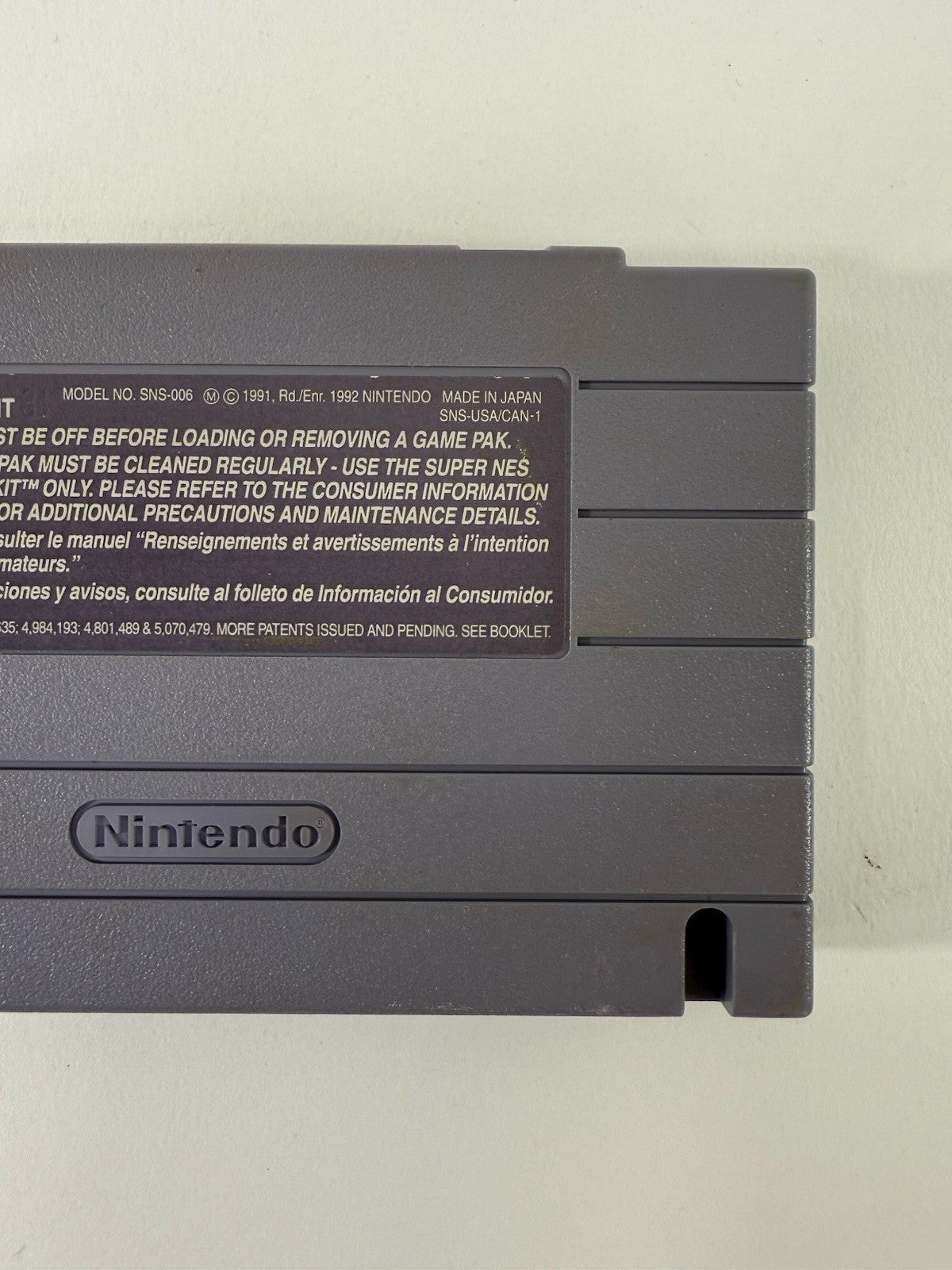 NFL Football (Super Nintendo Entertainment System, 1993) Game Cartridge - Tested