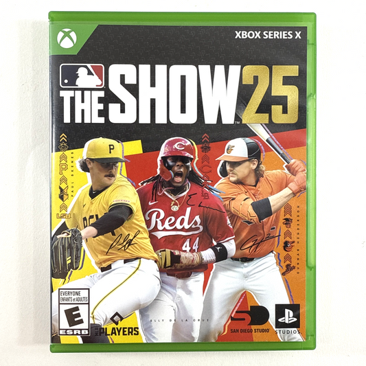 MLB The Show 25 (Microsoft Xbox Series X|S, 2025) Game and Case - Tested