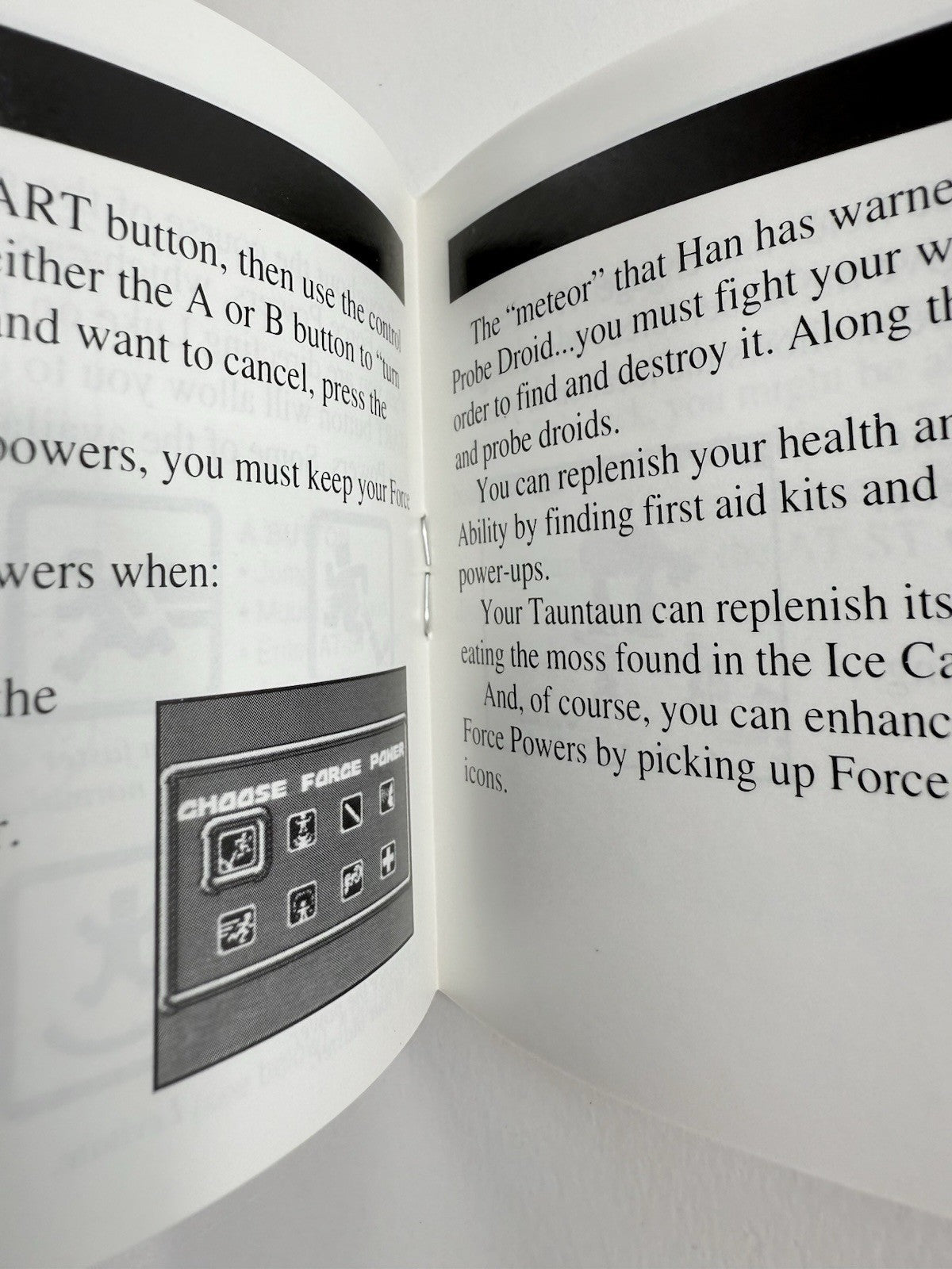 Star Wars: The Empire Strikes Back (GameBoy, 1992) Game Box Manual Inserts