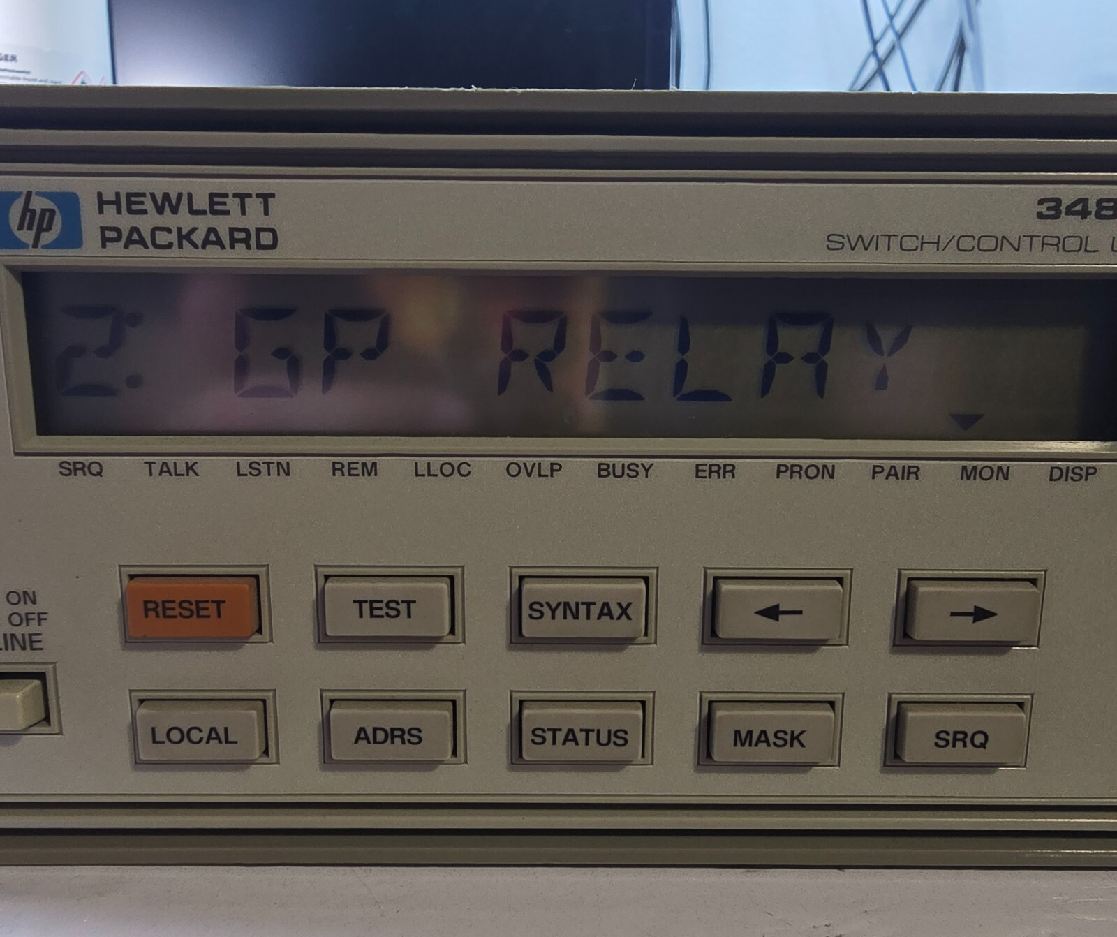 HP Agilent 44471A General Purpose Relay Module - Tested and Working (1358)