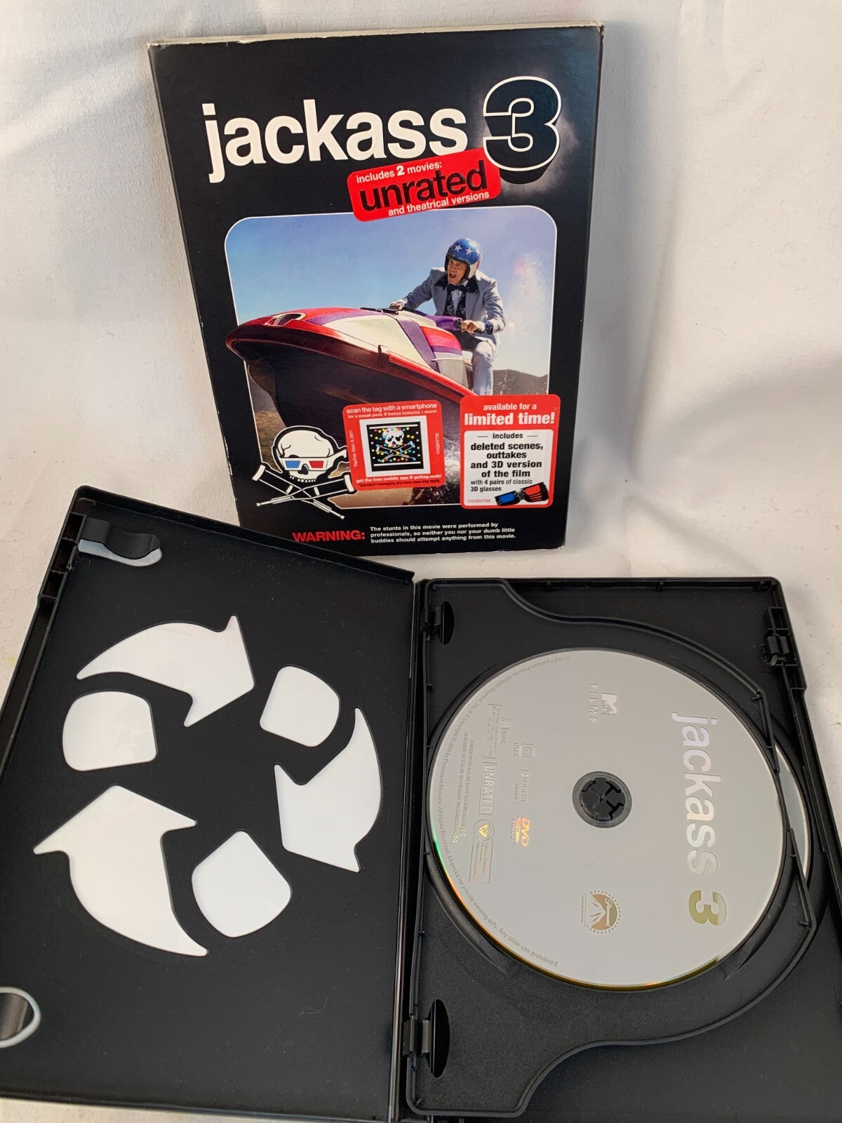 Superbad (DVD comedy lot) Knocked Up/Jackass 3