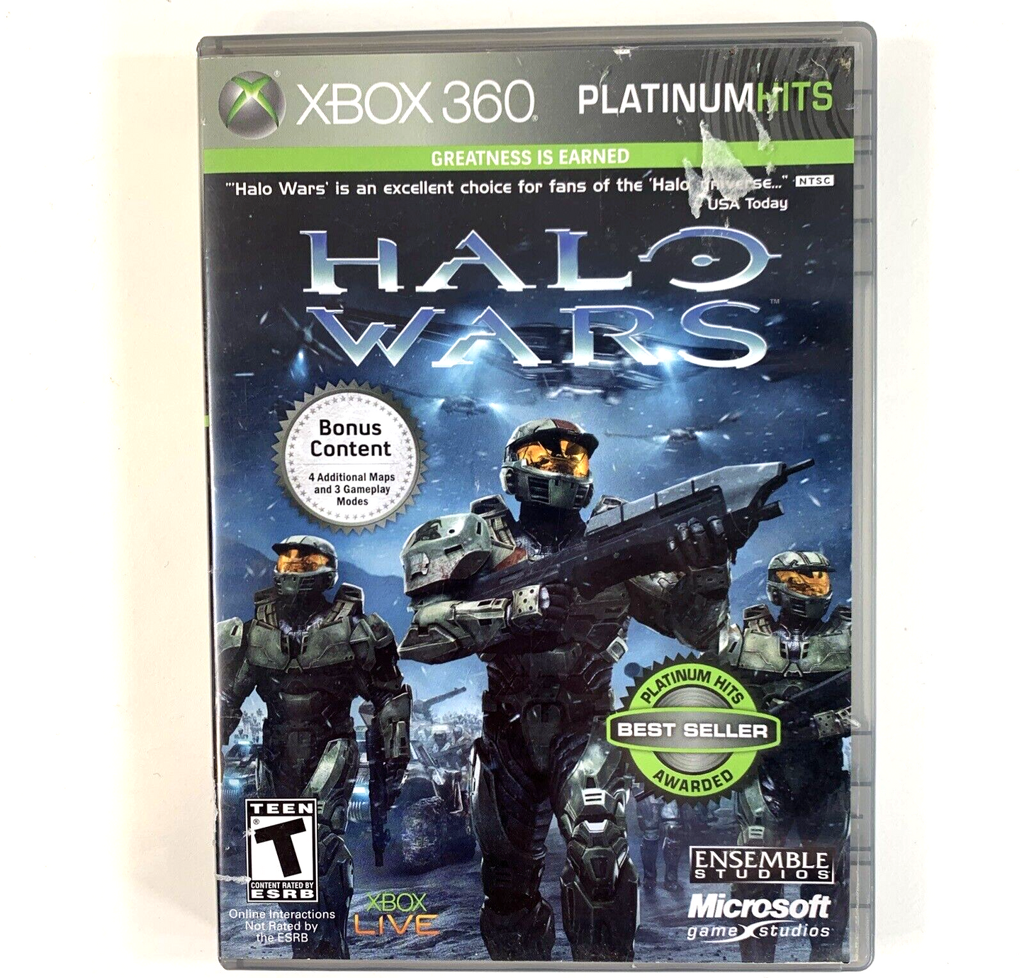 Halo Wars: Platinum Hits (Xbox 360, 2009) and Prima Official Strategy Guide