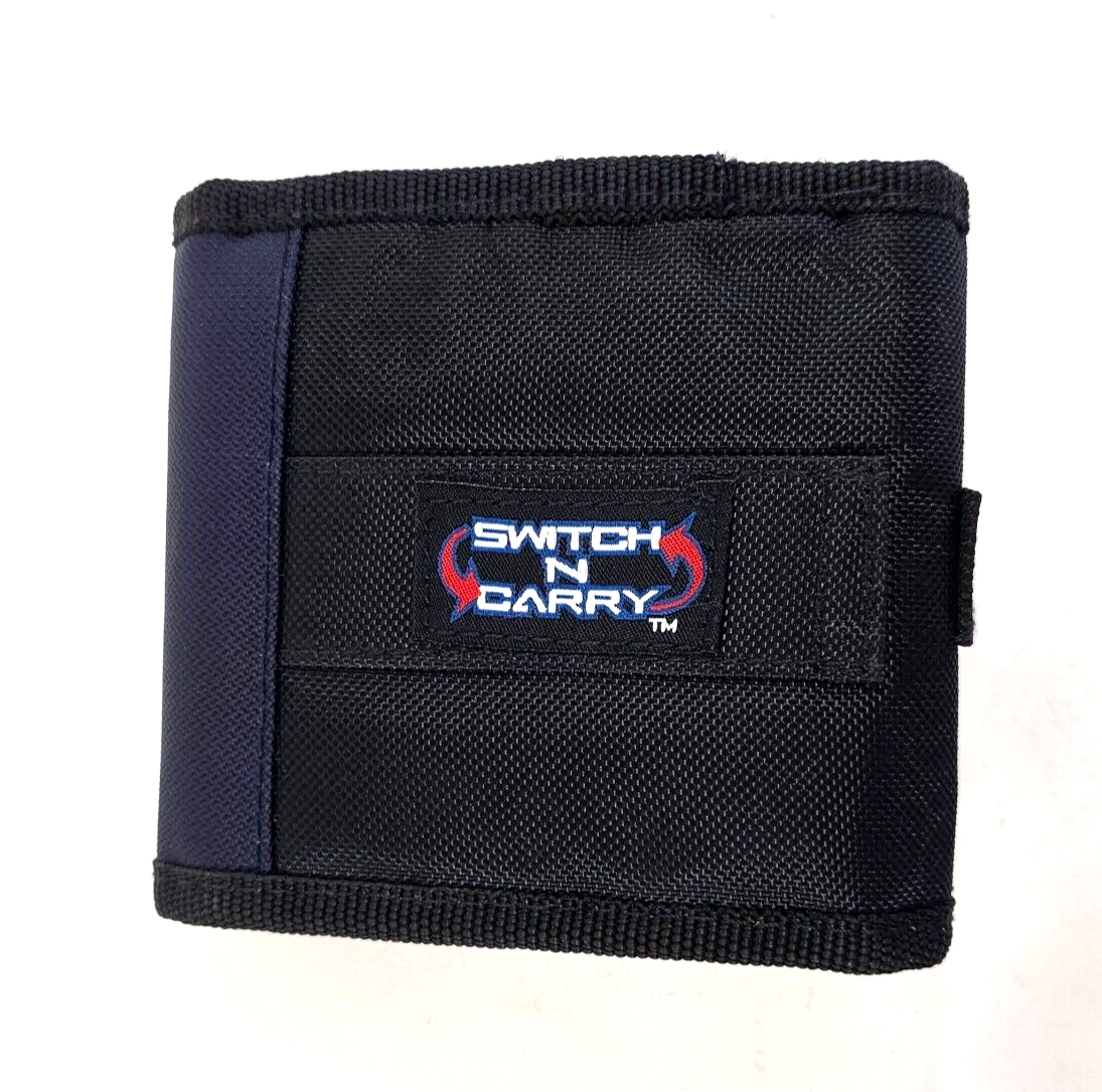 Nintendo Game Boy Advance SP Official Switch N Carry Blue/Black Soft Travel Case