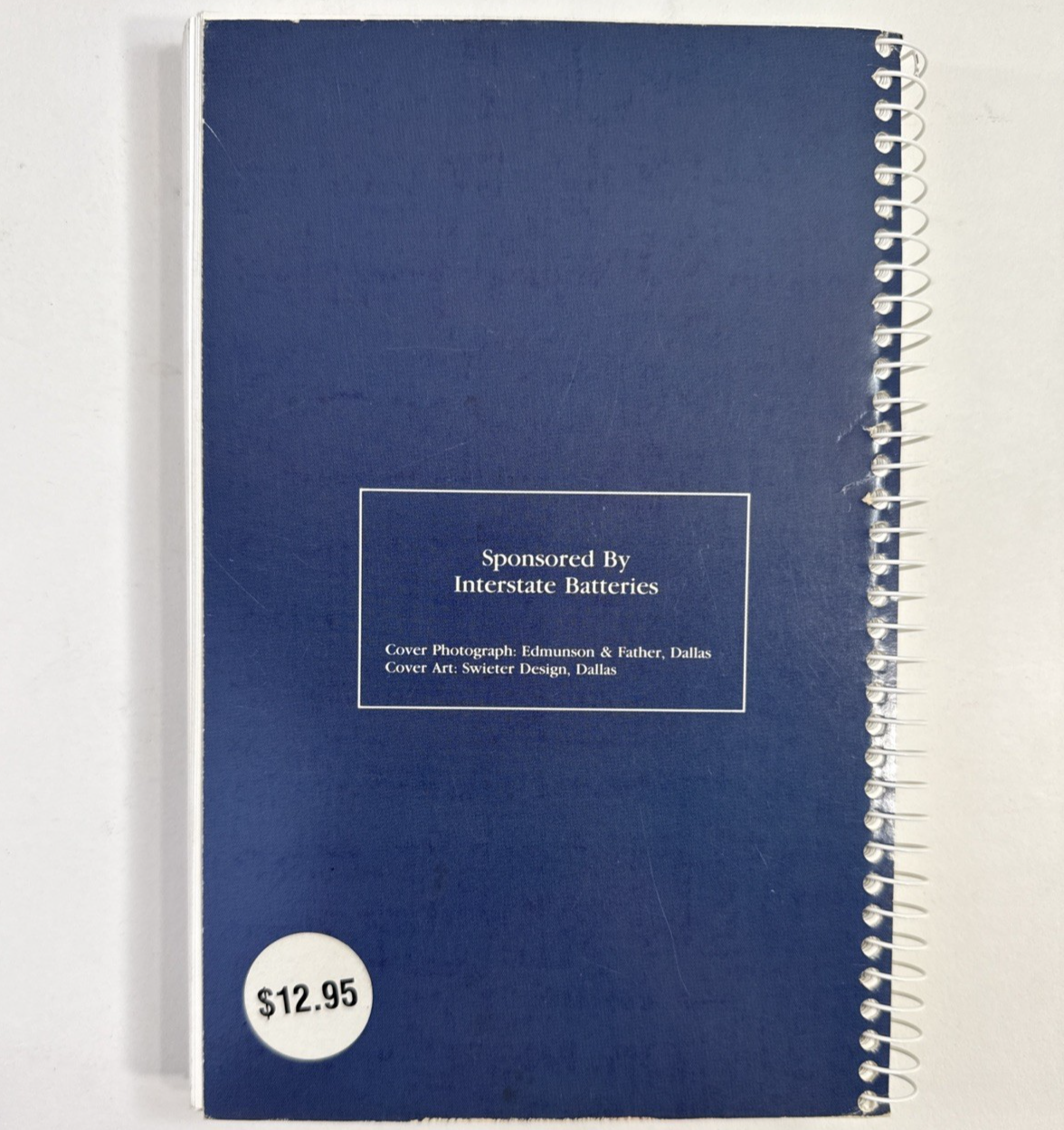 The Dallas Cowboys Wives Cookbook  (Paperback, 1991) First Edition