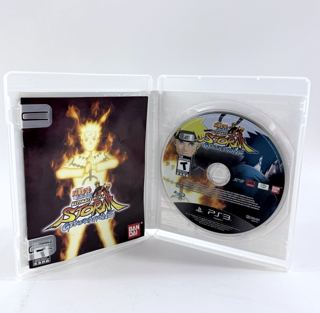 Naruto Shippuden Ultimate Ninja Storm Generations (PlayStation 3, 2012) Tested