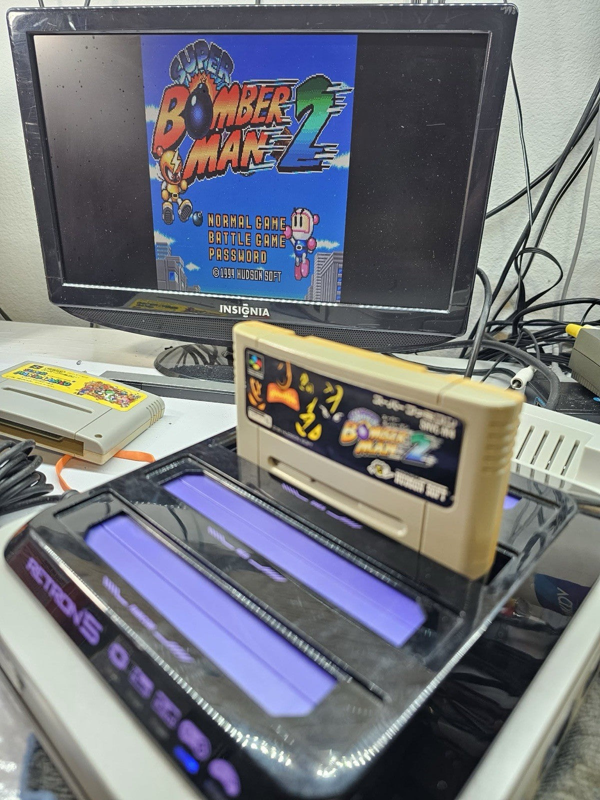 Super Bomberman 2 (Super Famicom, 1994) Game Cartridge - Tested and Working