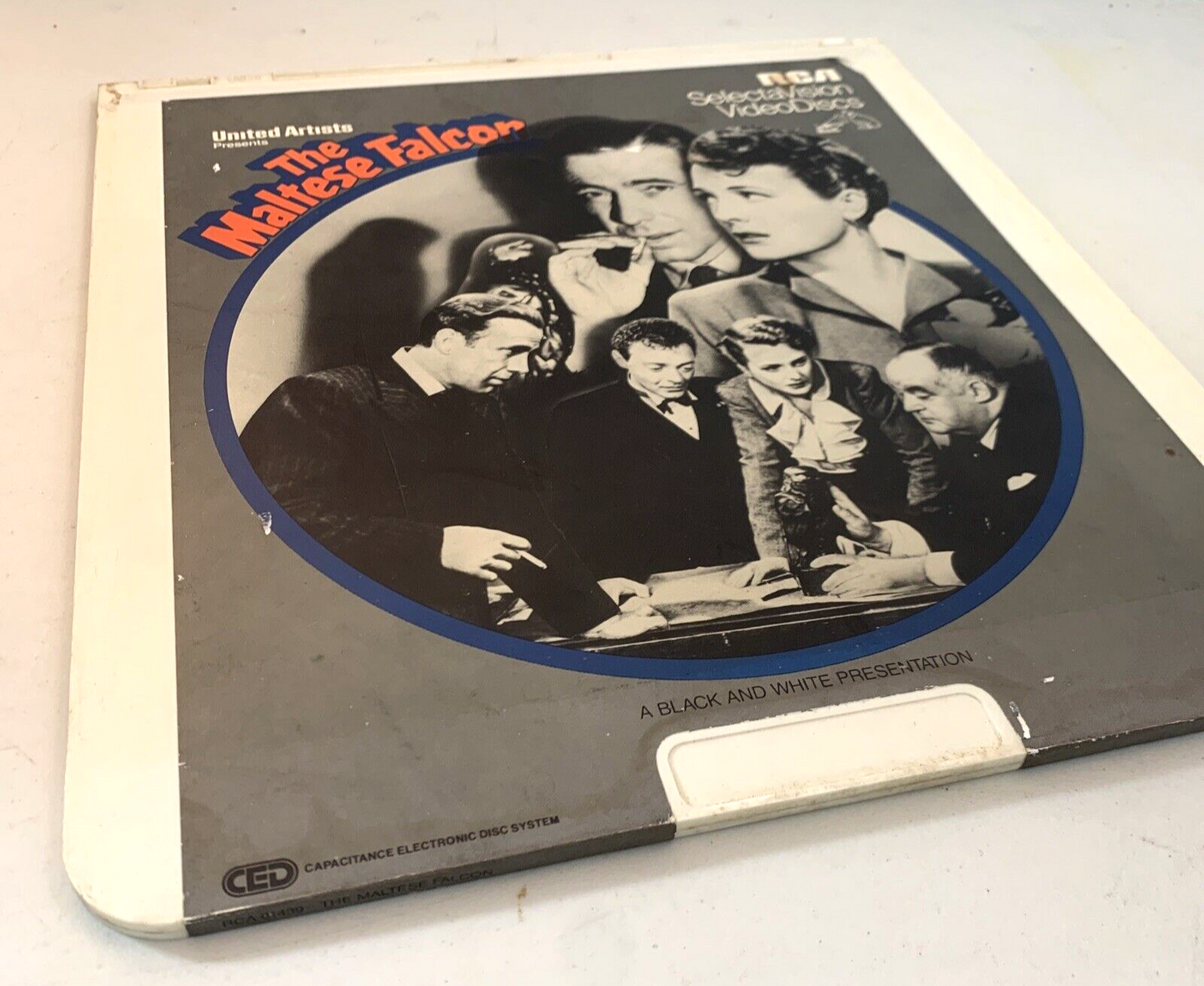 The Maltese Falcon CED VideoDisc (1969) RCA SelectaVision 