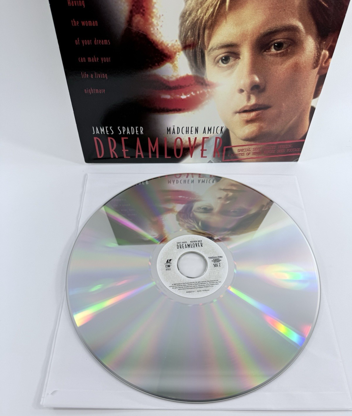 Dream Lover (Laserdisc, 1994, Extended Play) James Spader Madchen Amick - Tested