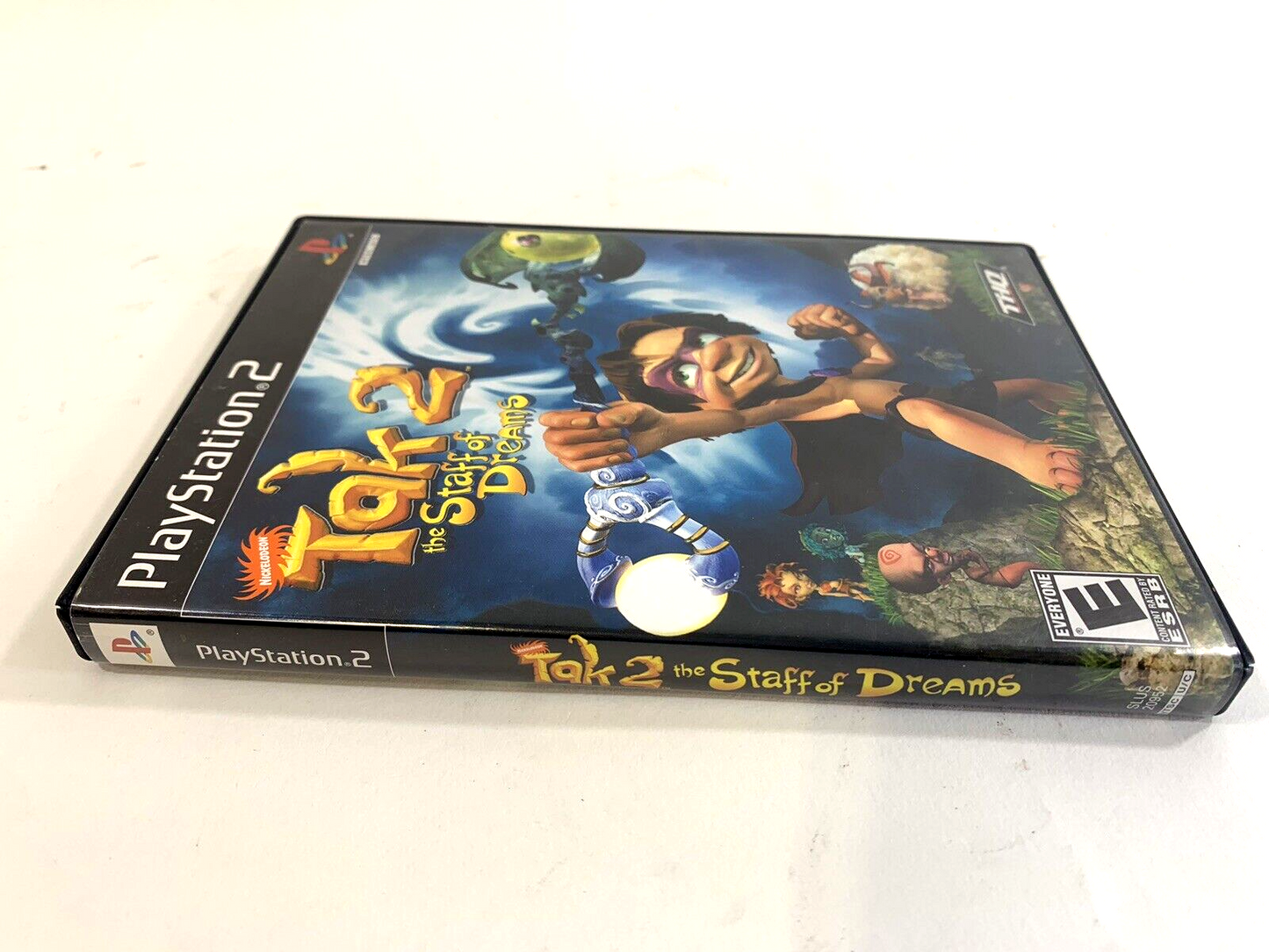 Tak 2: The Staff of Dreams (Sony PlayStation 2, 2004) Game and Case - Tested