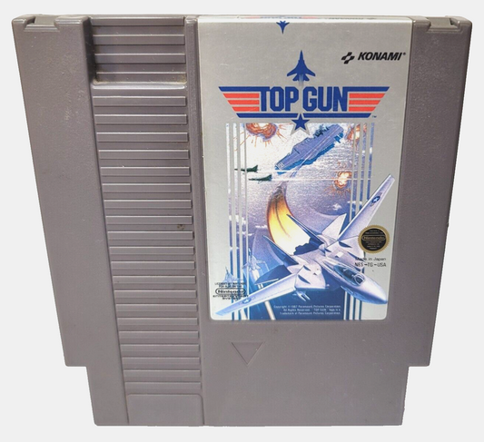 Top Gun (Nintendo Entertainment System, 1987) Game Cartridge -Tested and Working