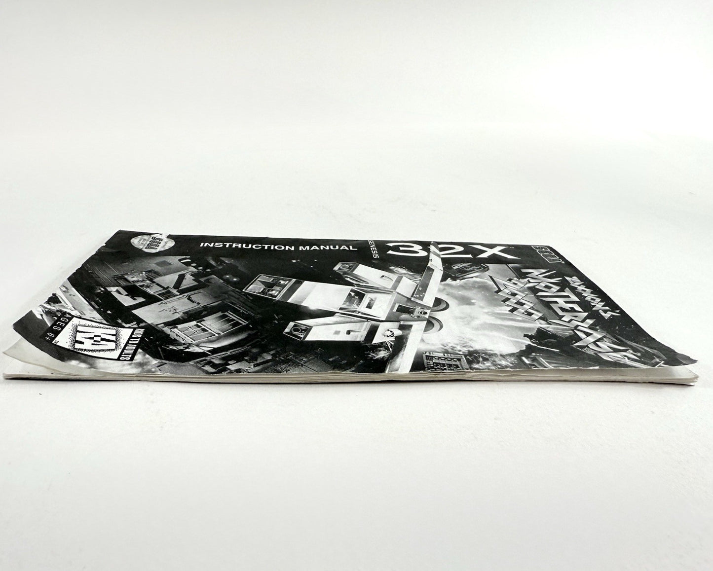 Zaxxon's Motherbase 2000 (Sega Genesis 32X, 1995) Instructional Manual 84512