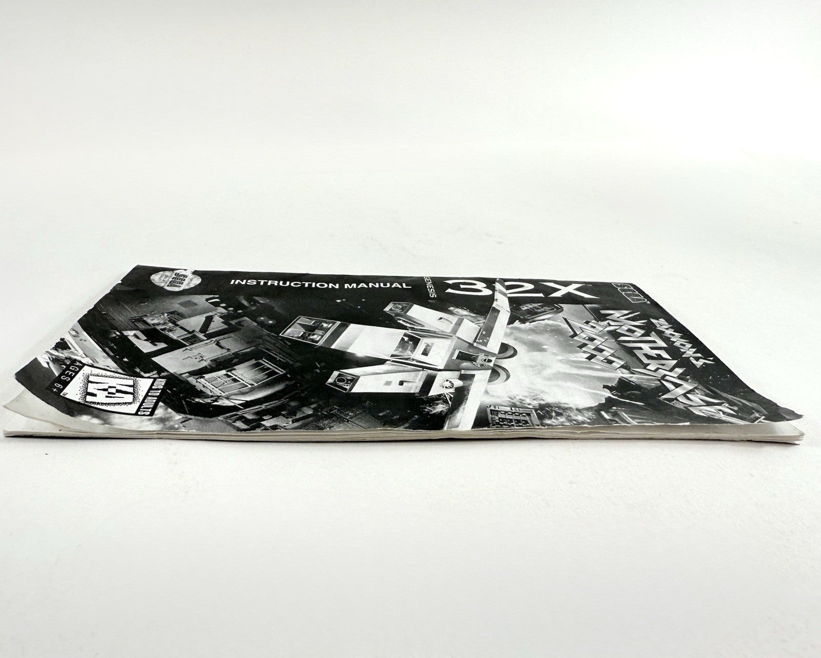 Zaxxon's Motherbase 2000 (Sega Genesis 32X, 1995) Instructional Manual 84512