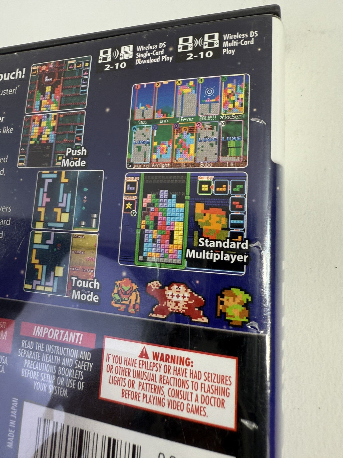 Tetris DS (Nintendo DS, 2006) Replacement Case & Inserts - No Game