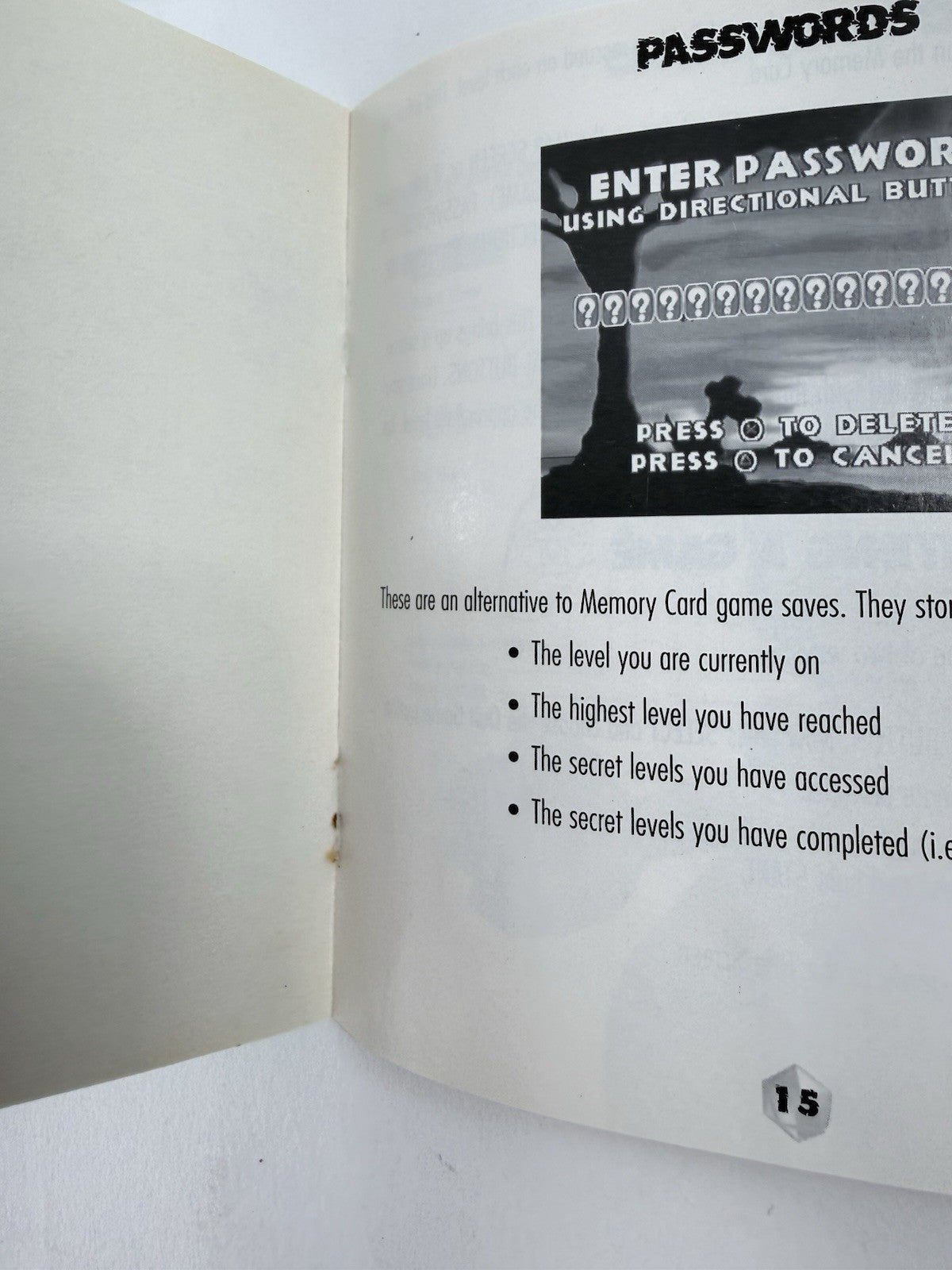 Croc: Legend of the Gobbos (PlayStation 1, 1998) Game Case Manual Registration