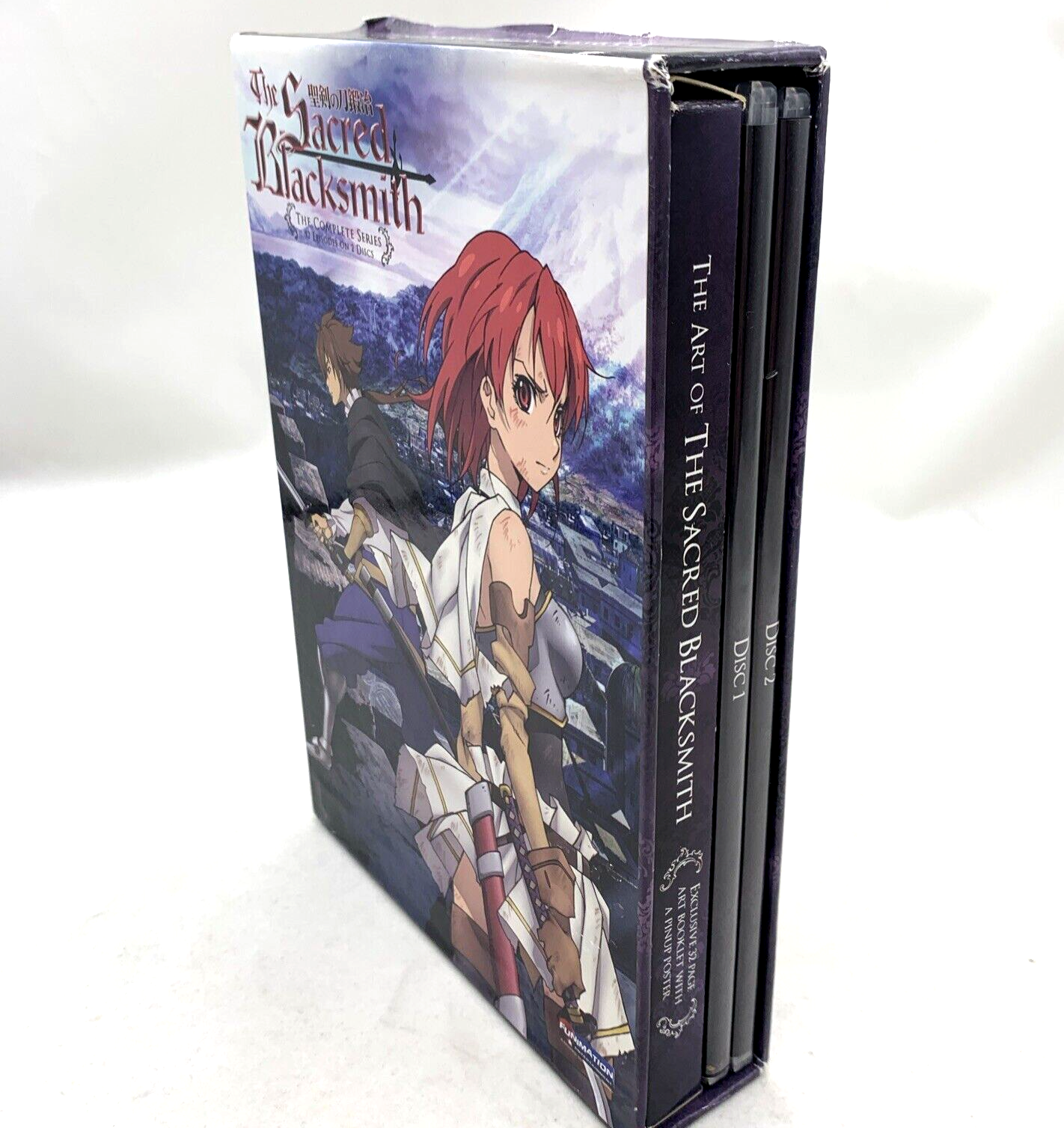 The Sacred Blacksmith: Complete Series Box Set (DVD, 2009, 2-Disc Set) Tested