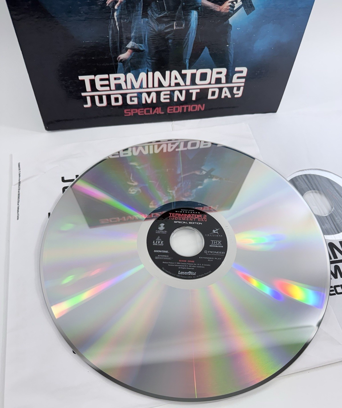Terminator 2: Judgment Day (Laserdisc, 1993, Widescreen Special Edition) Tested