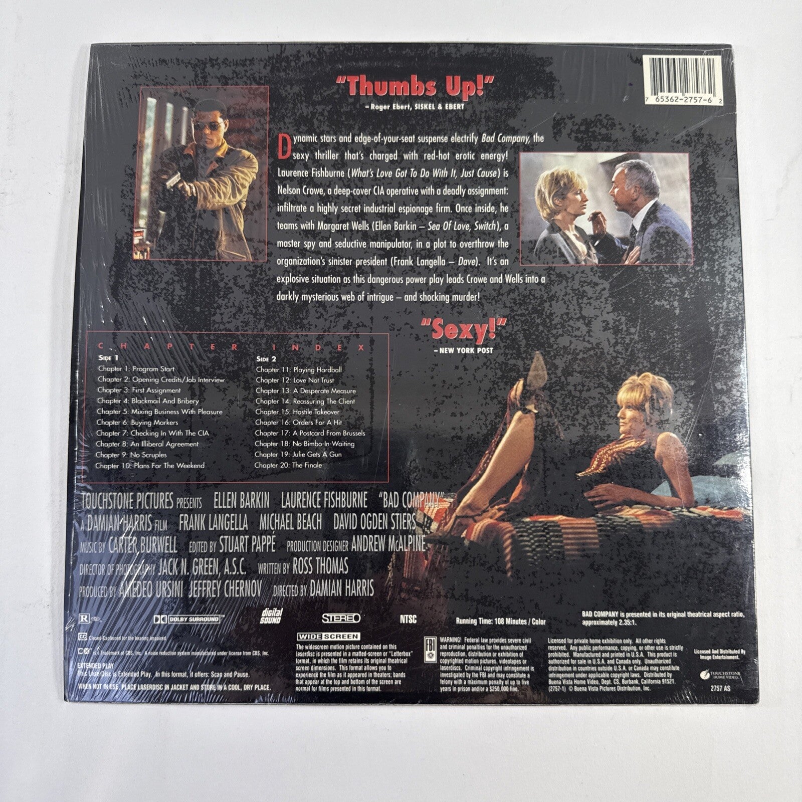 The Crying Game (Laserdisc Bundle) The Pelican Brief, Bad Company - Tested