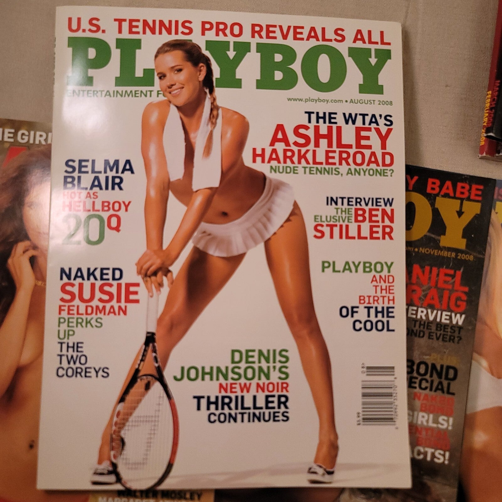 Playboy Magazine 2008 Year Set Centerfolds Jan Feb Mar May Aug Oct Nov Dec