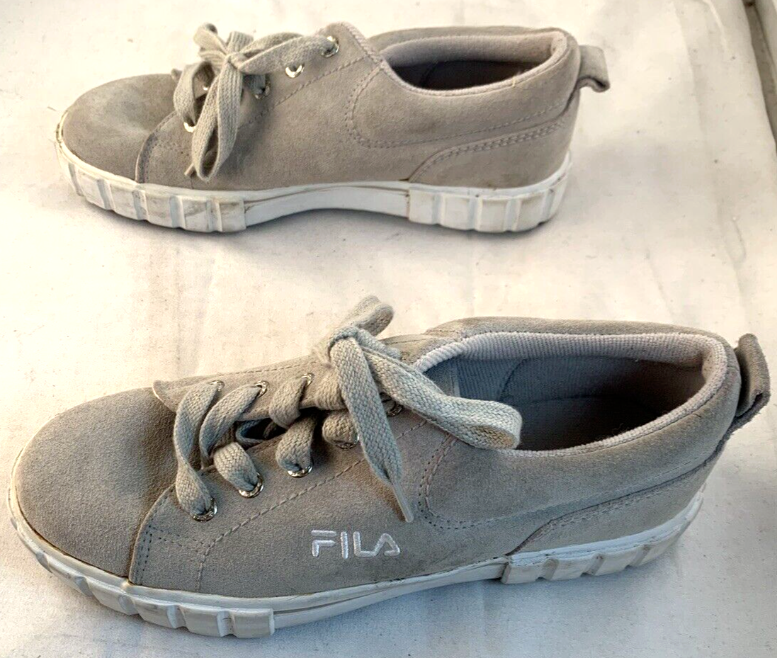 Fila Sandblast Sneakers Hush Violet Platform Size 8.5 Chunky Thick Tread