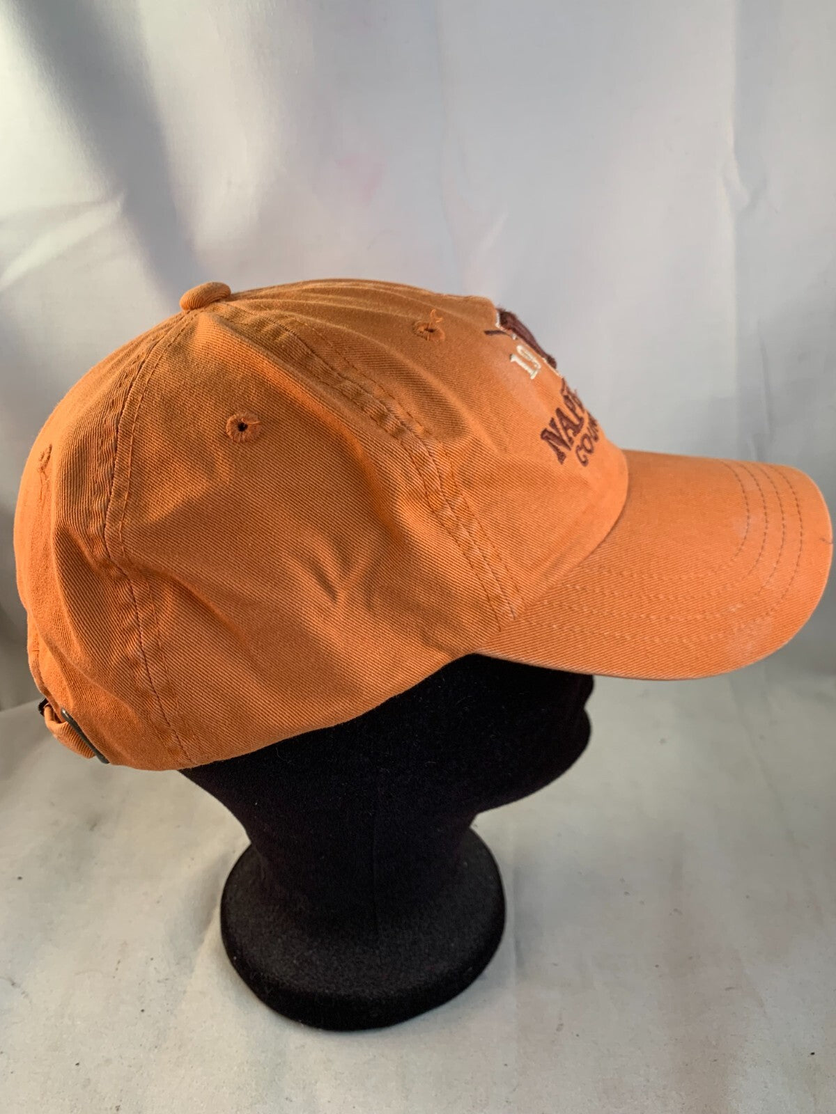 Naperville Country Club Orange Adjustable Hat Cap
