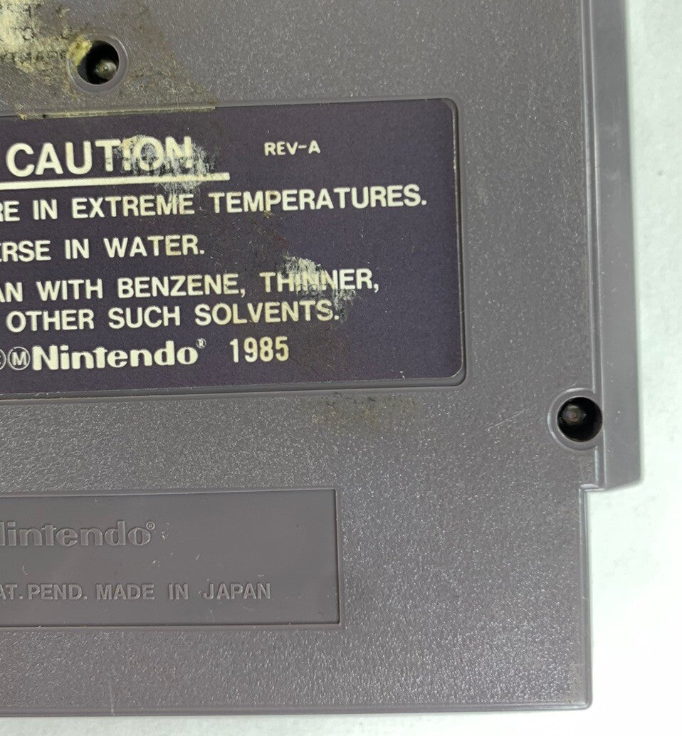 Back to the Future (Nintendo Entertainment System, 1989) Tested Game Cartridge