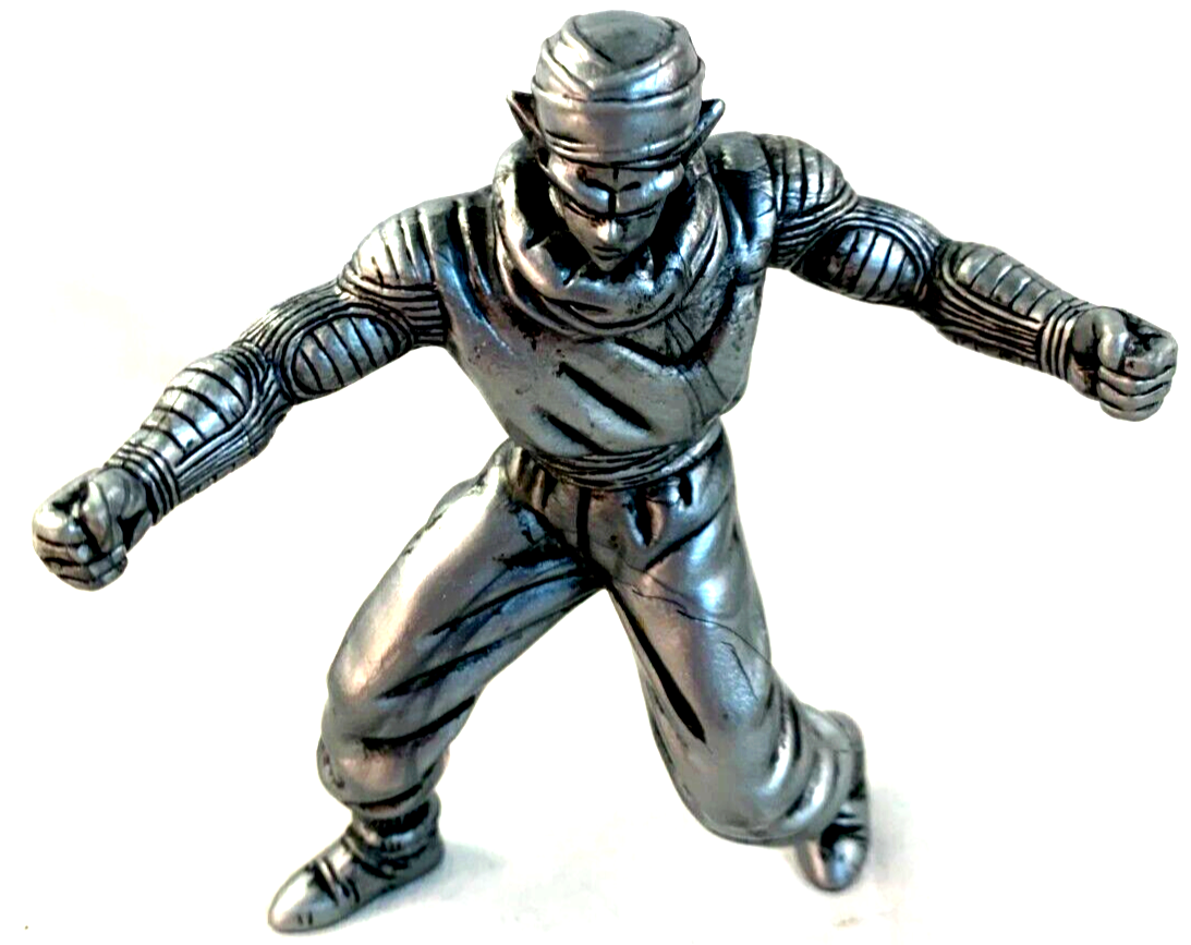 Burger King Funimation 2000 Dragon Ball Z 4.5" Silver Piccolo Action Figure