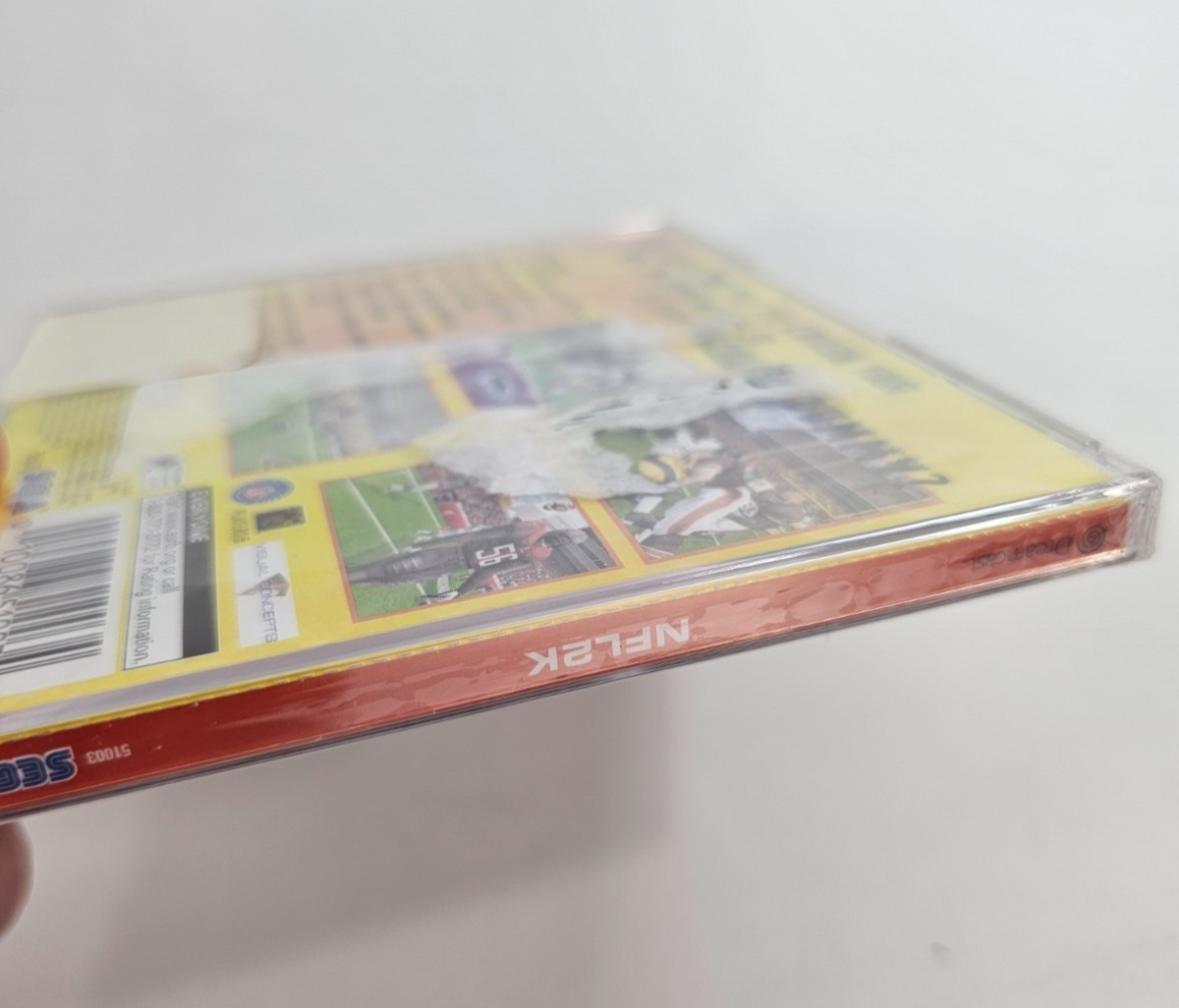 NFL 2K - Sega All Stars (Sega Dreamcast, 1999) New, Factory Sealed
